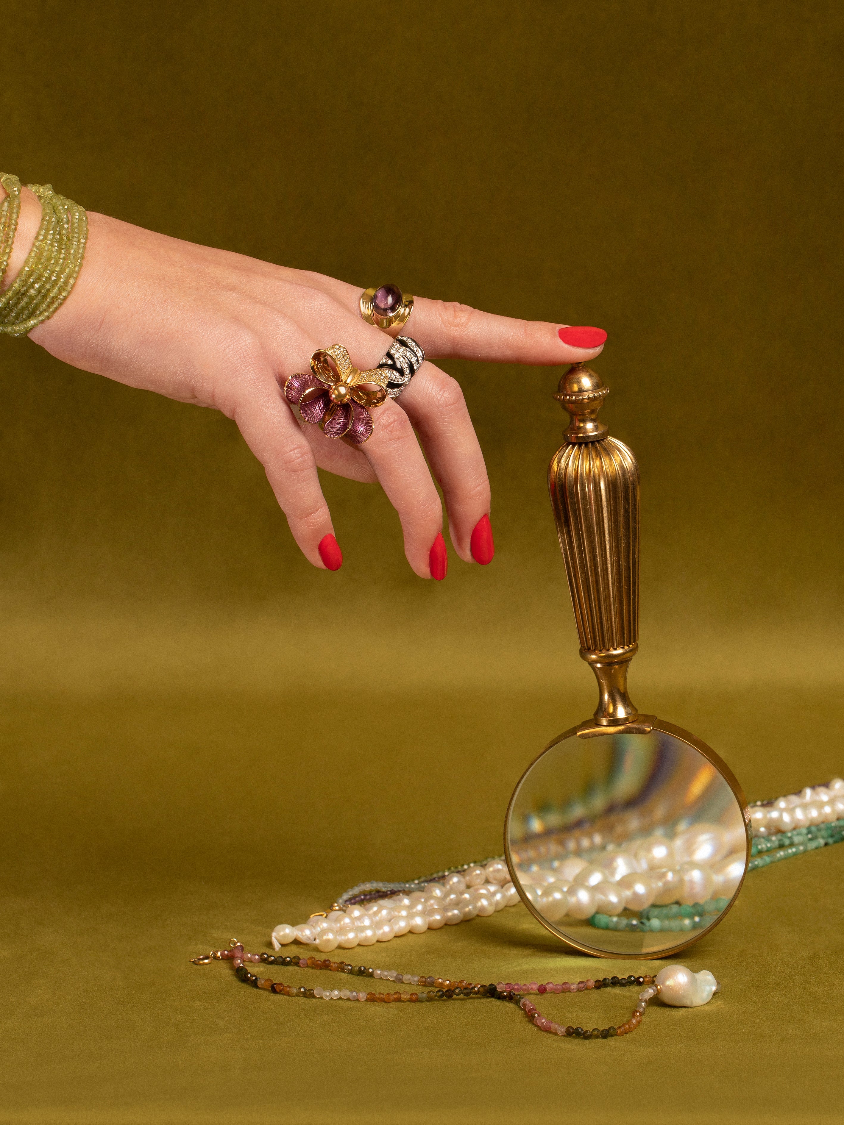 Vintage gouden sieraden