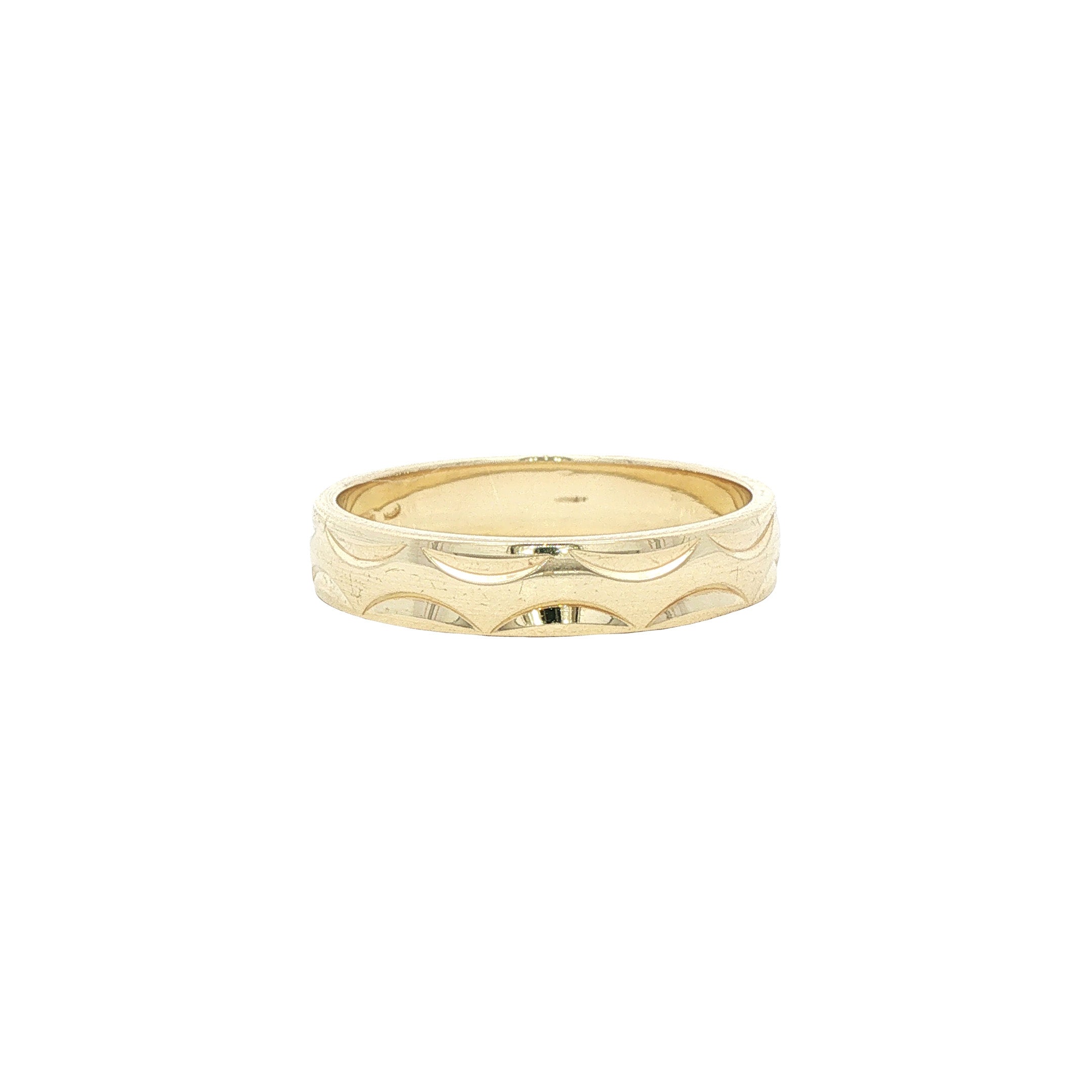 Vintage gold fantasy ring, 14 kt