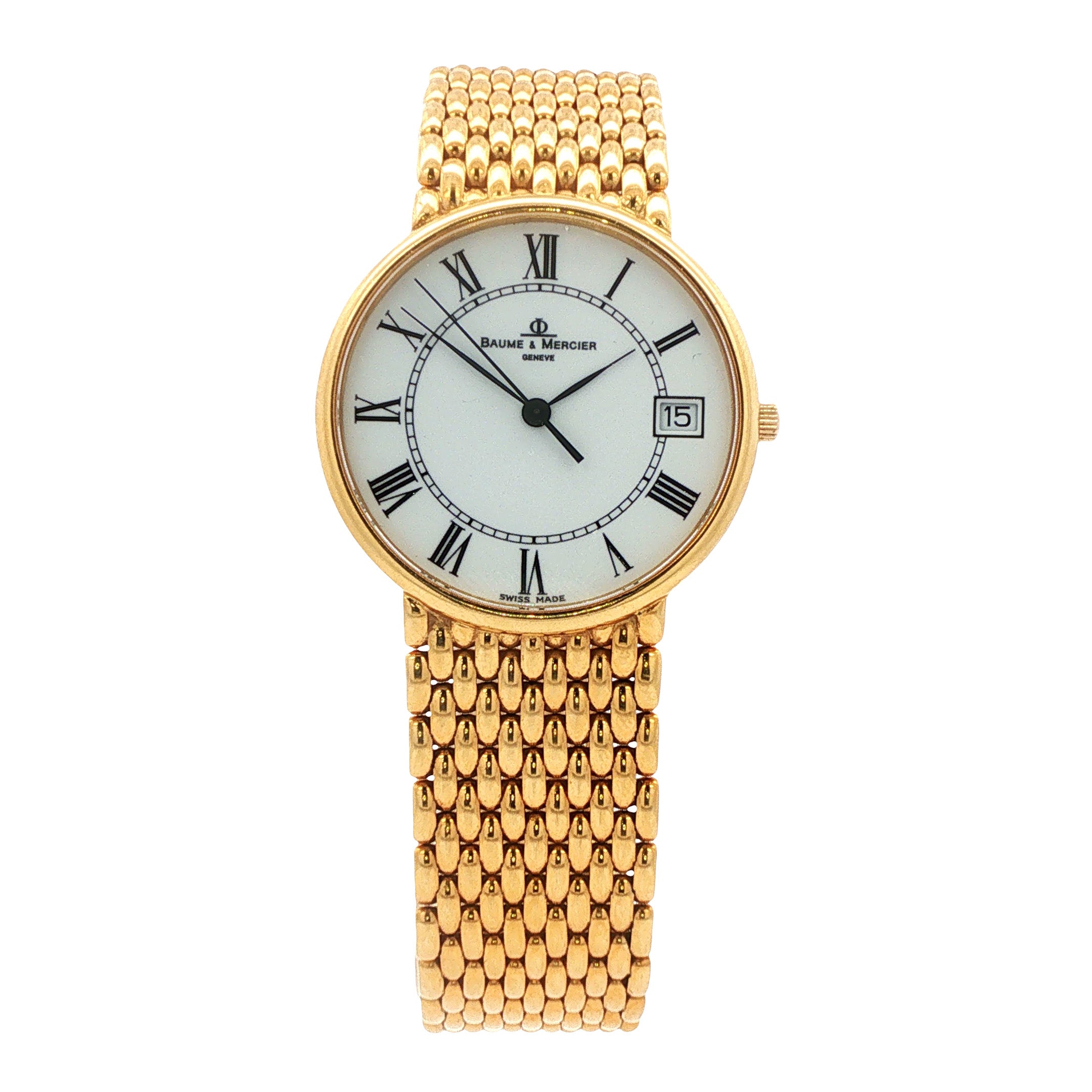 Vintage Baume & Mercier Classic watch 18 kt