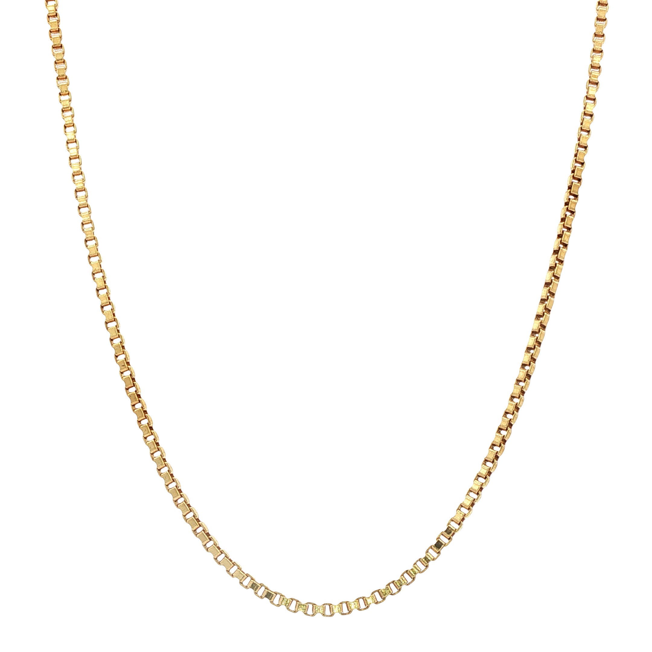 Vintage gold Venetian necklace 14 kt