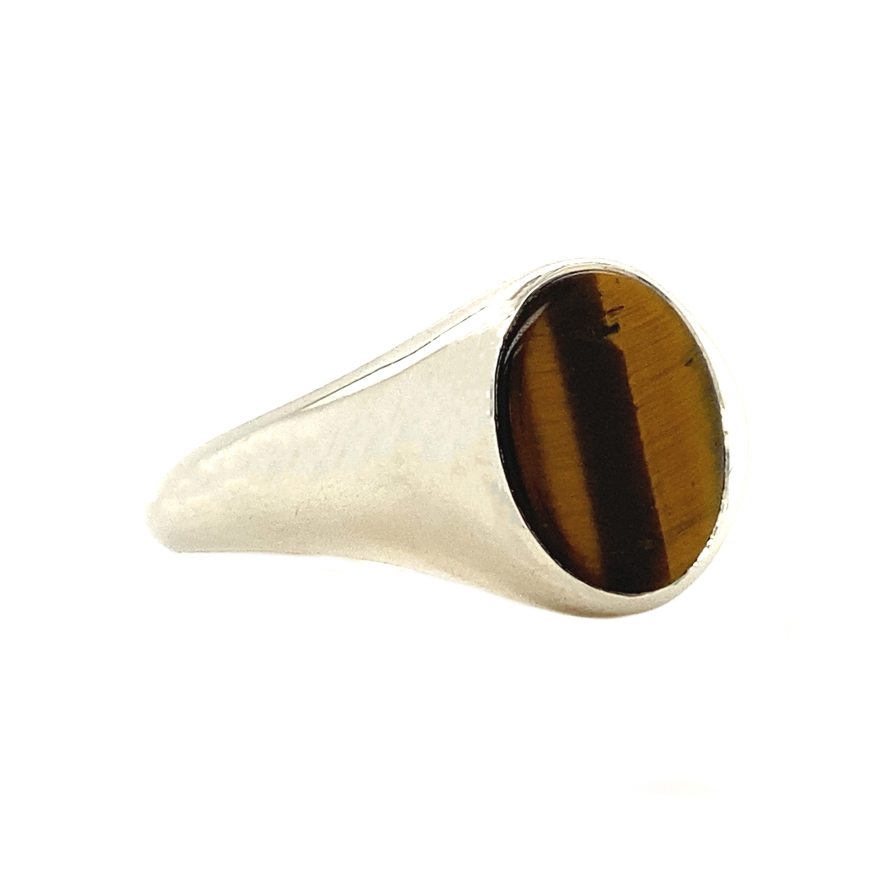 Twiggy ring 925 - Tiger Eye