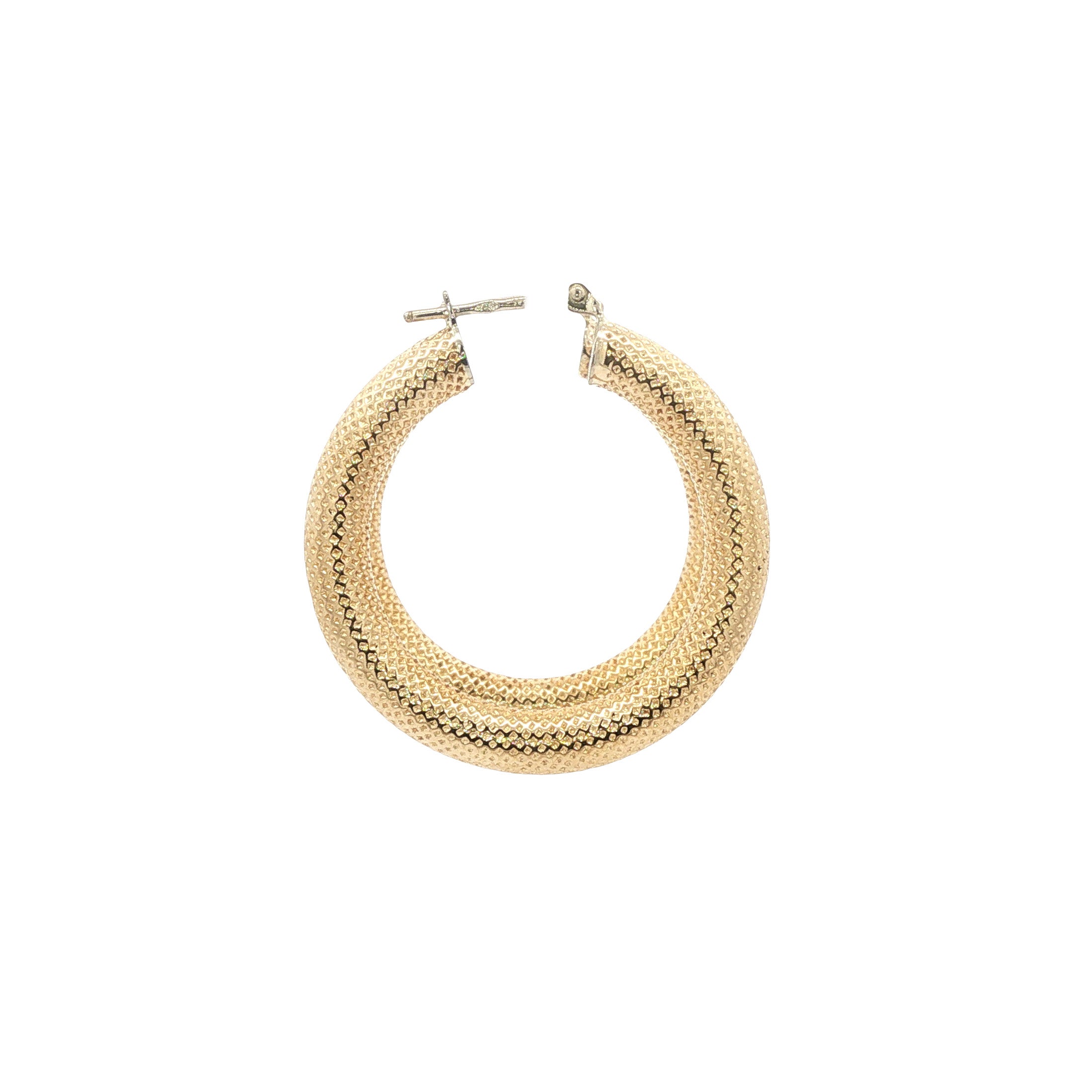 Gold fantasy earrings 14 kt