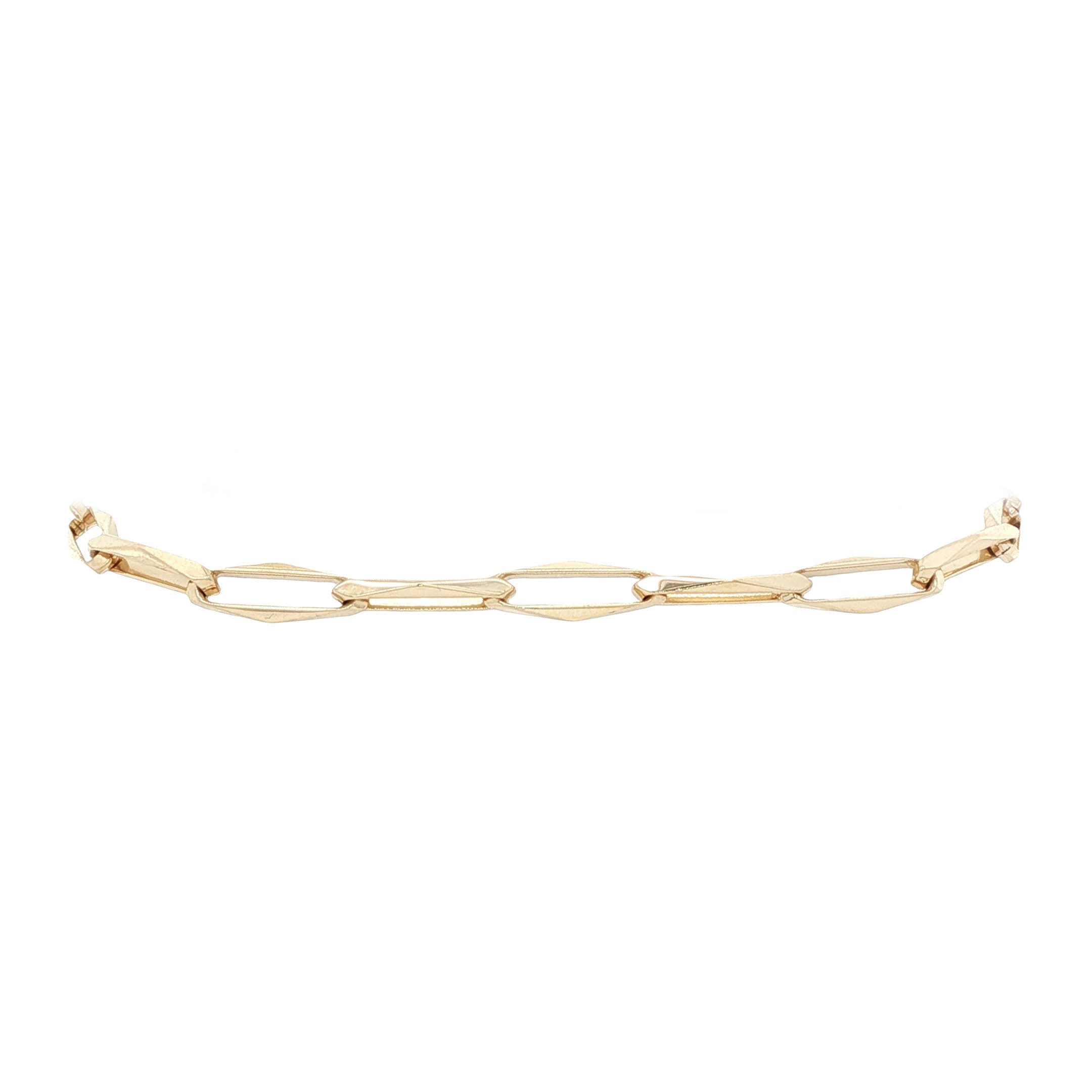 Gold closed forever bracelet 14 kt