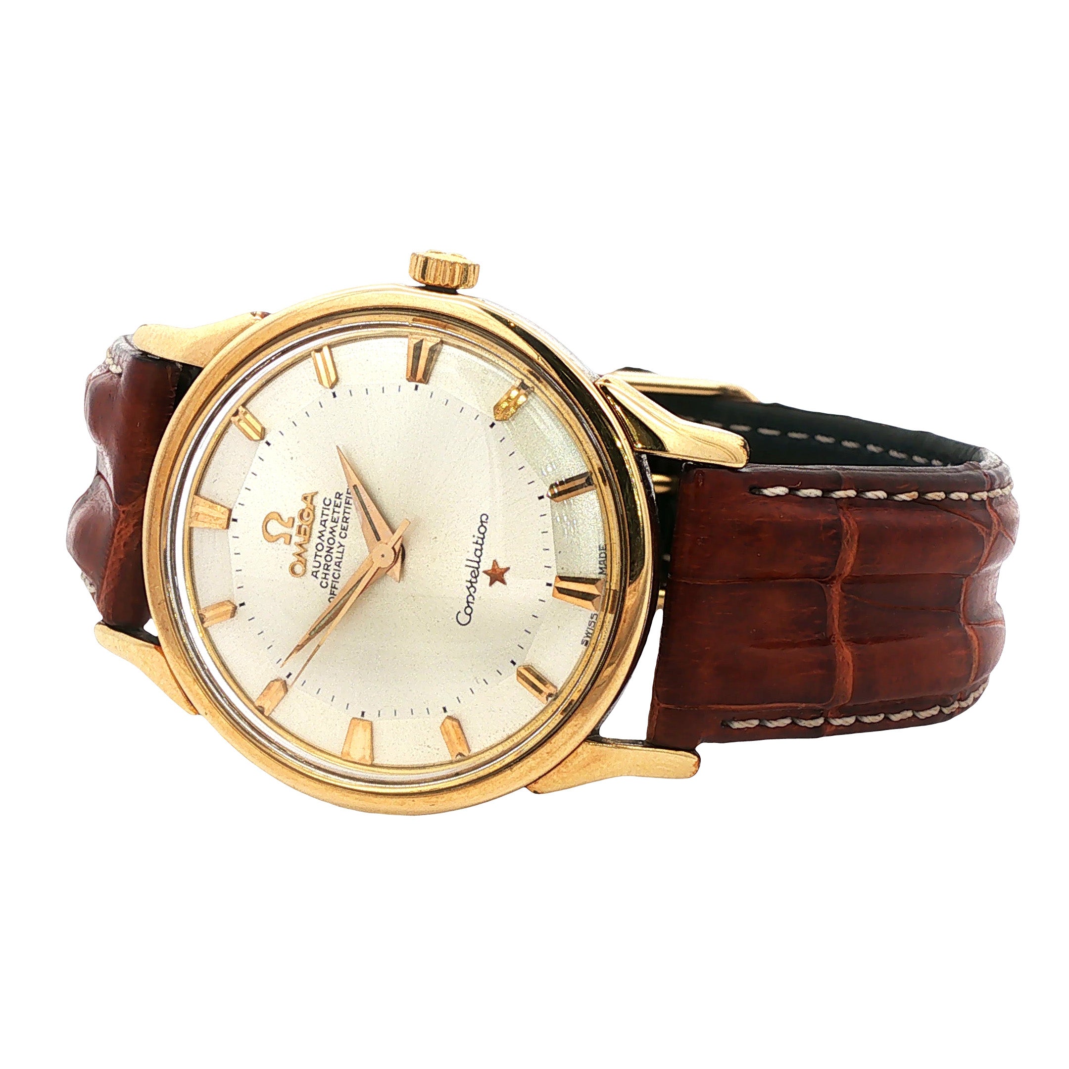 Vintage Omega Constellation 18 kt watch