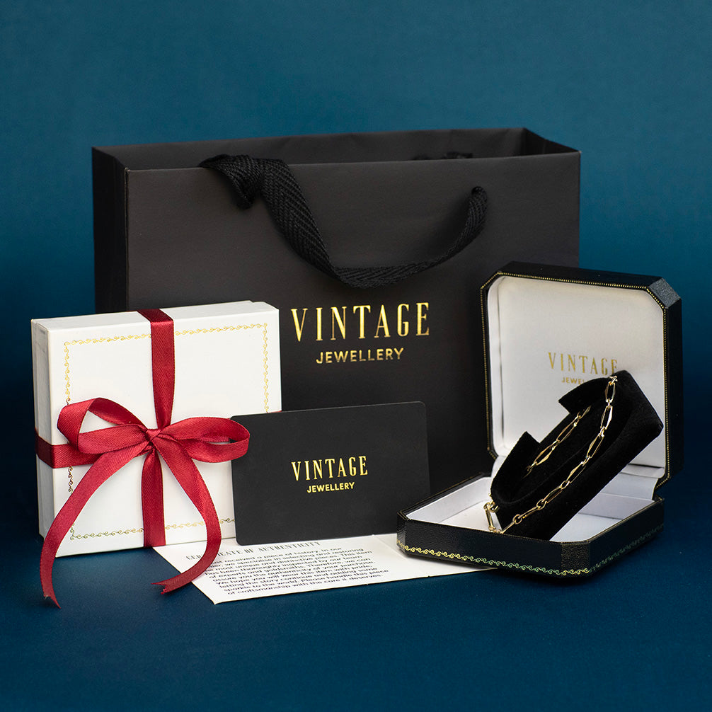 Gold closed forever bracelet 14 kt