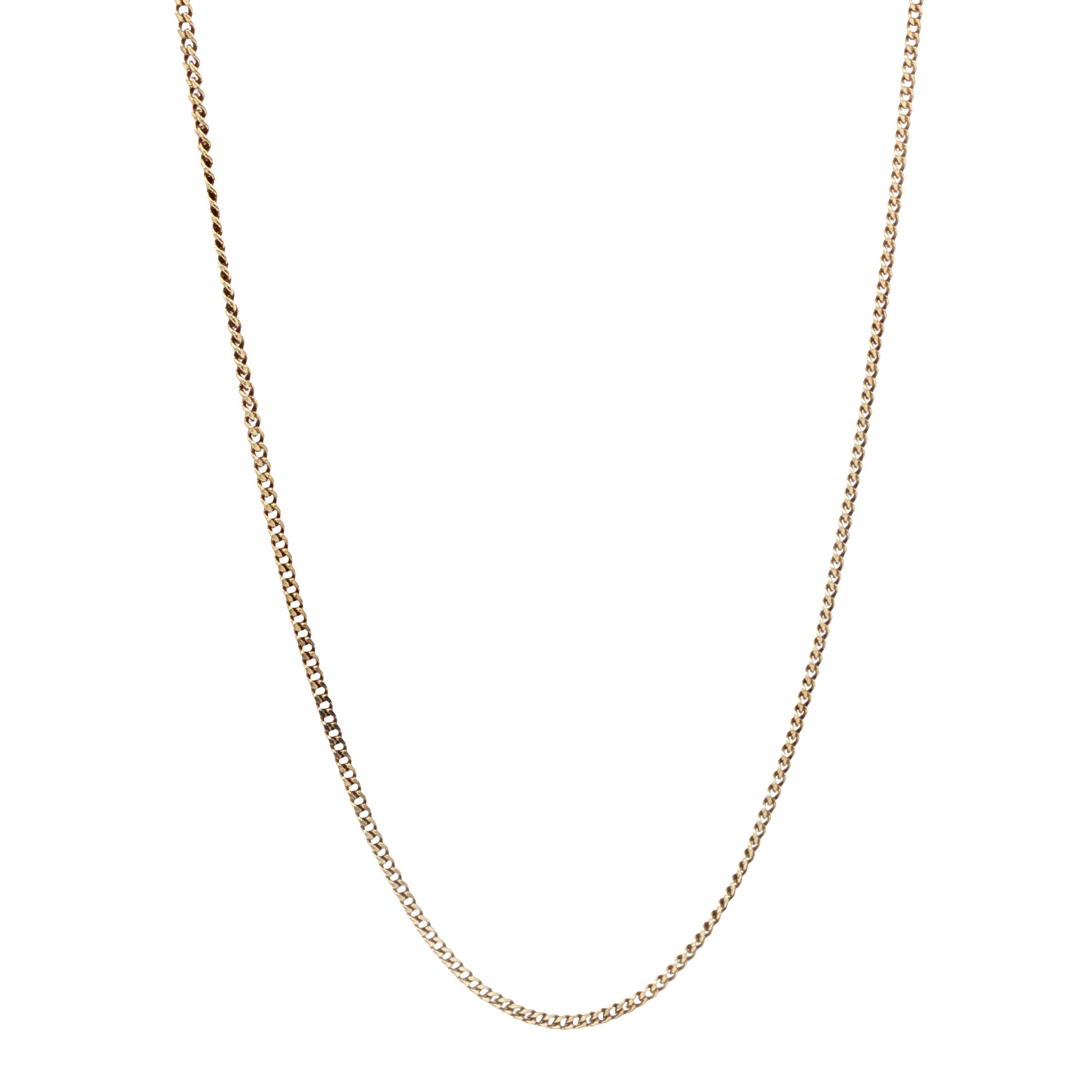 Gold gourmet necklace 14 kt