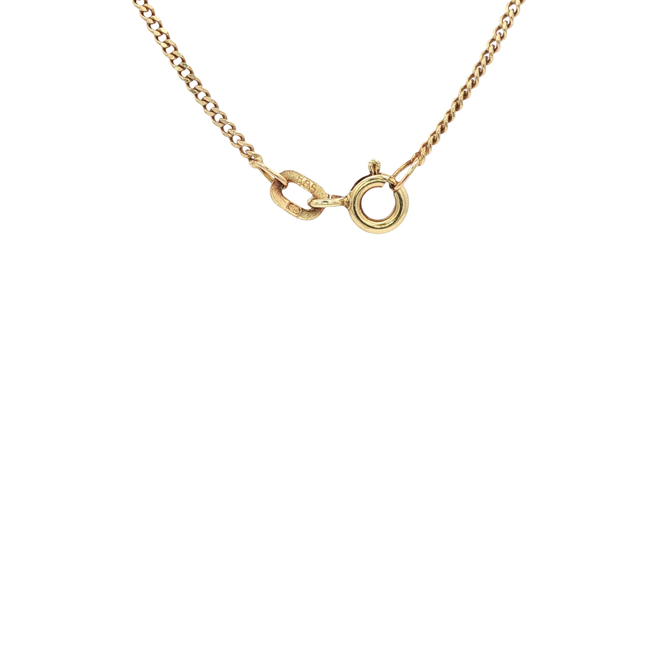 Gold gourmet necklace 14 kt