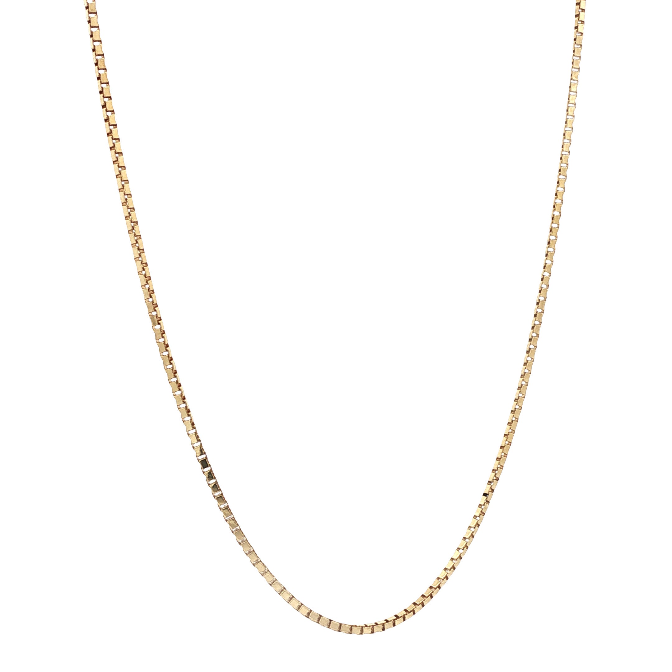 Gold venetian necklace 14 kt