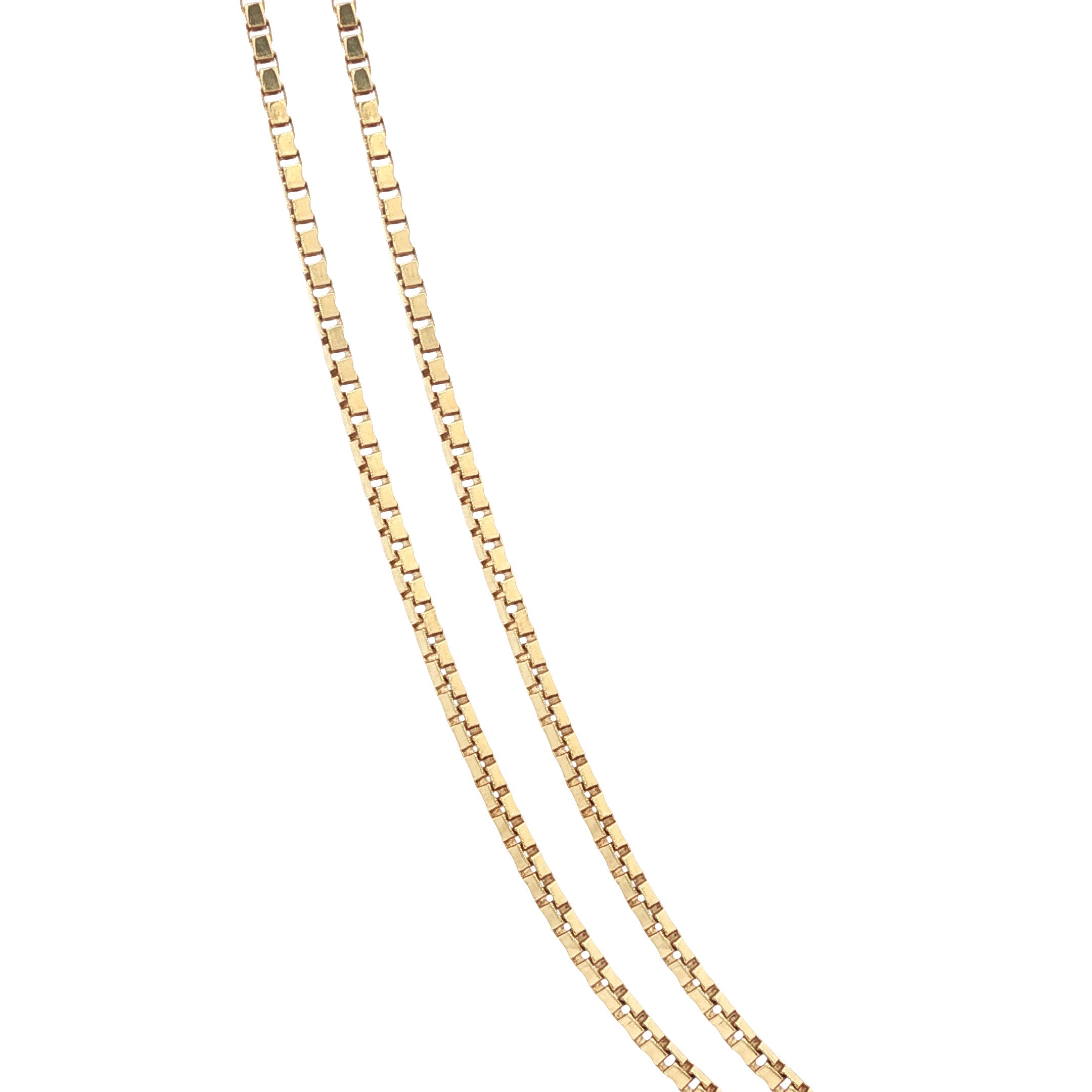 Gold venetian necklace 14 kt