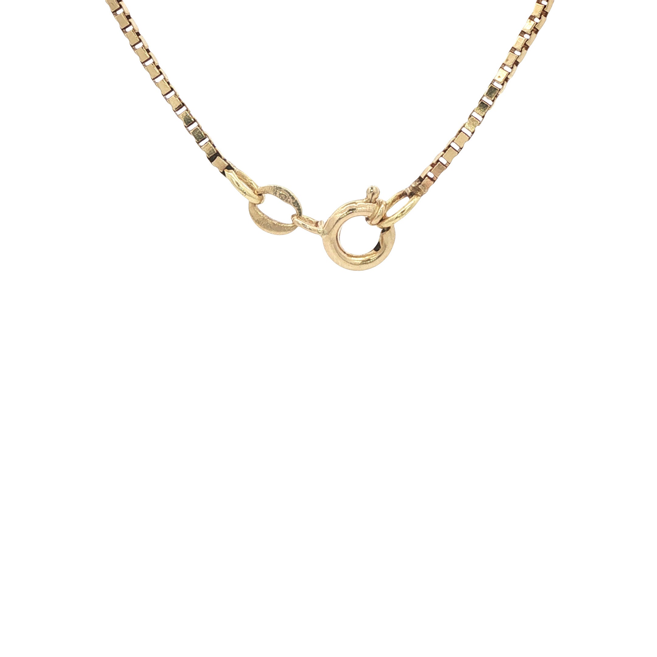 Gold venetian necklace 14 kt