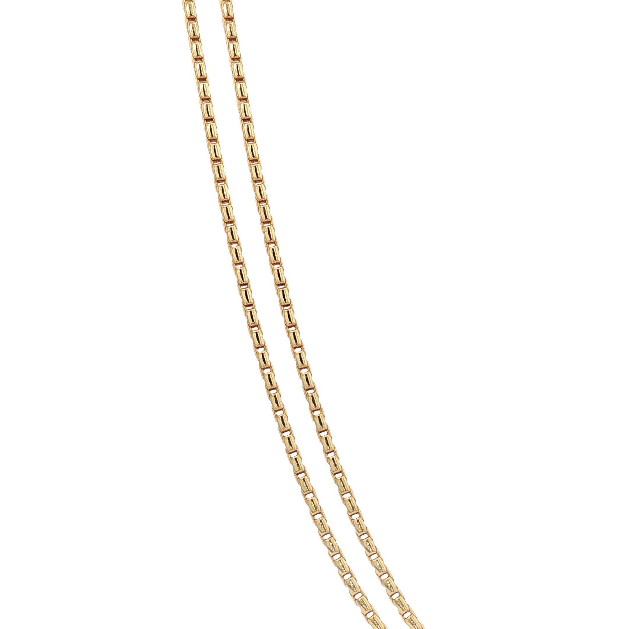 14 kt gold fantasy necklace