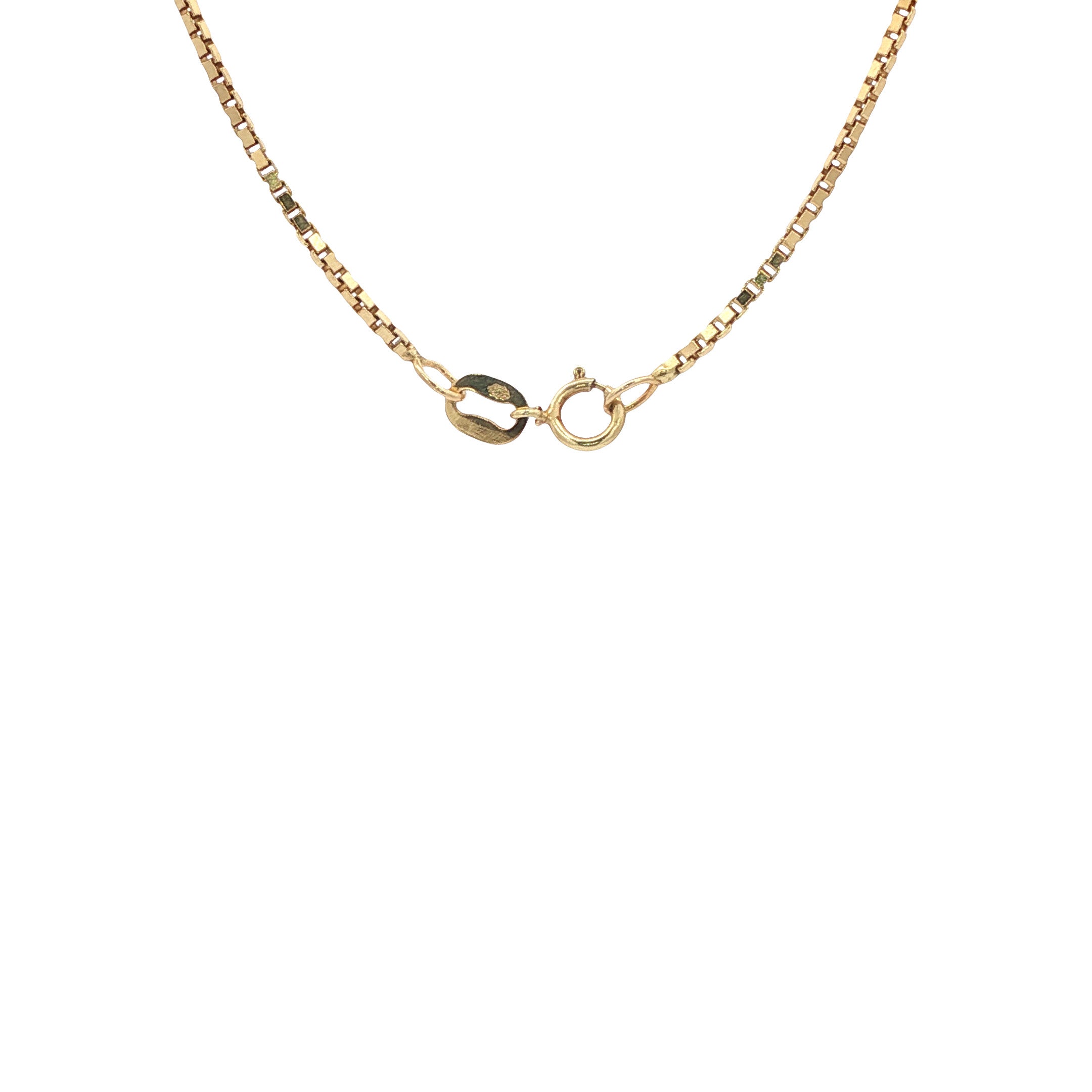 Gold venetian necklace 14 kt