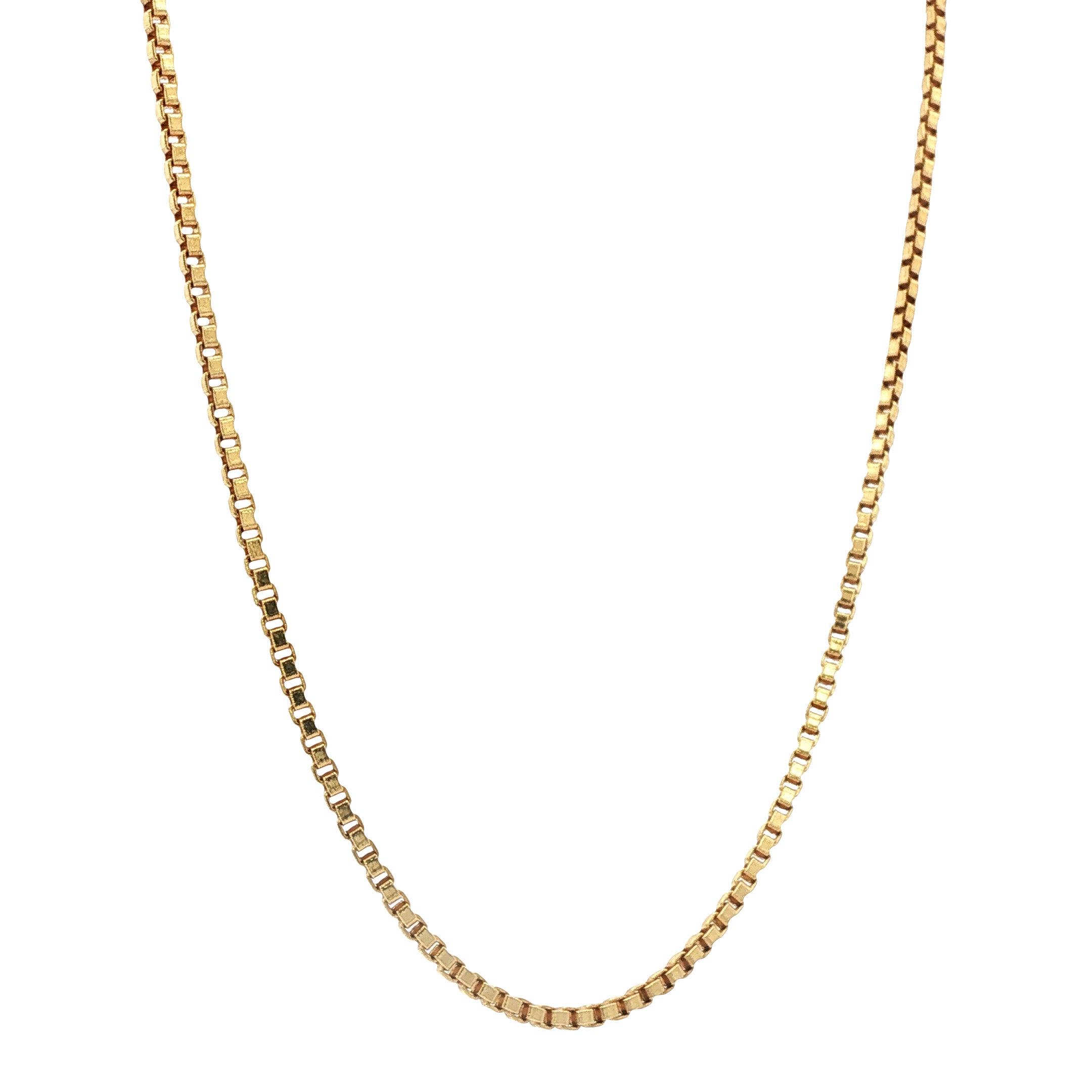 Vintage gold Venetian necklace 14 kt
