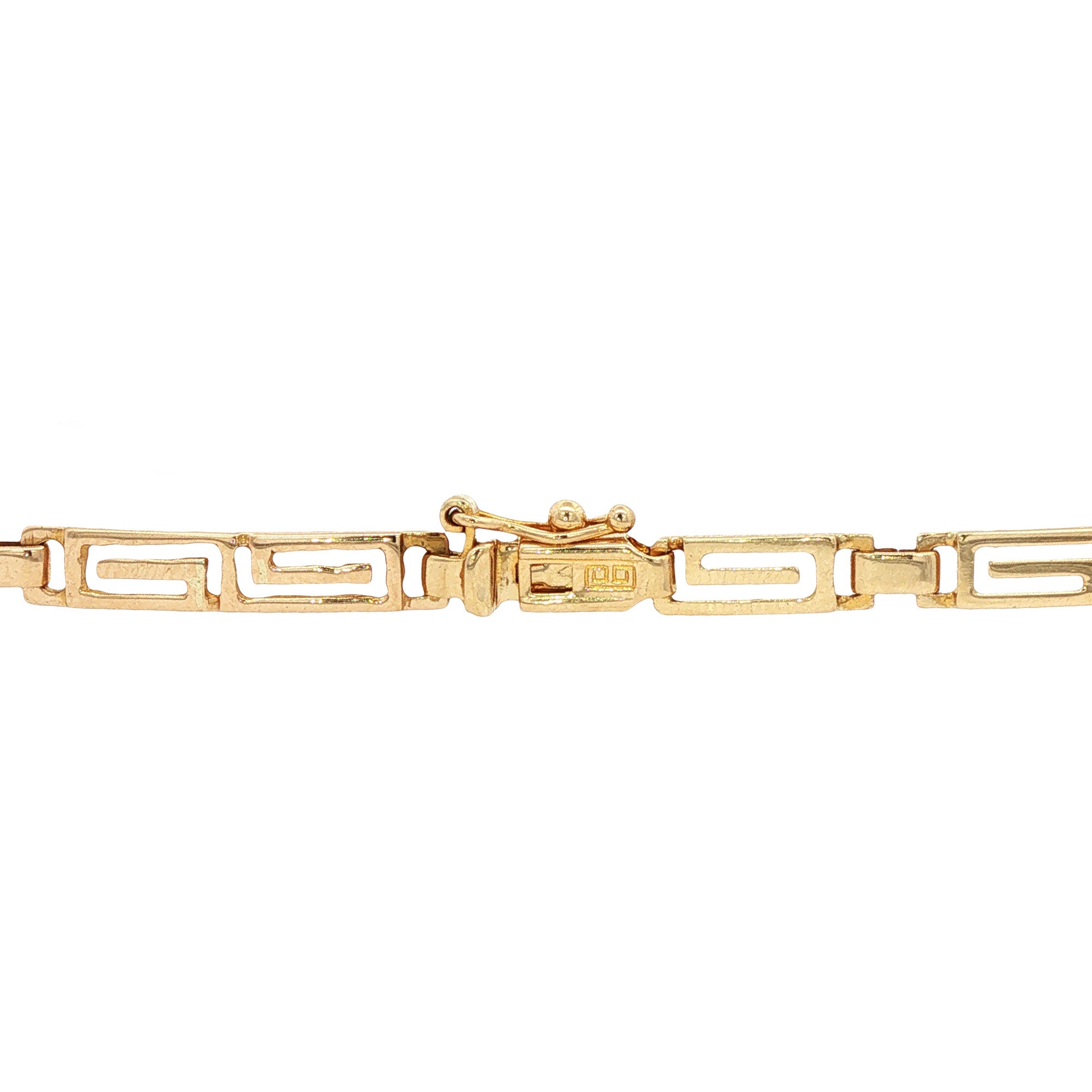 Vintage meander armband 12 kt