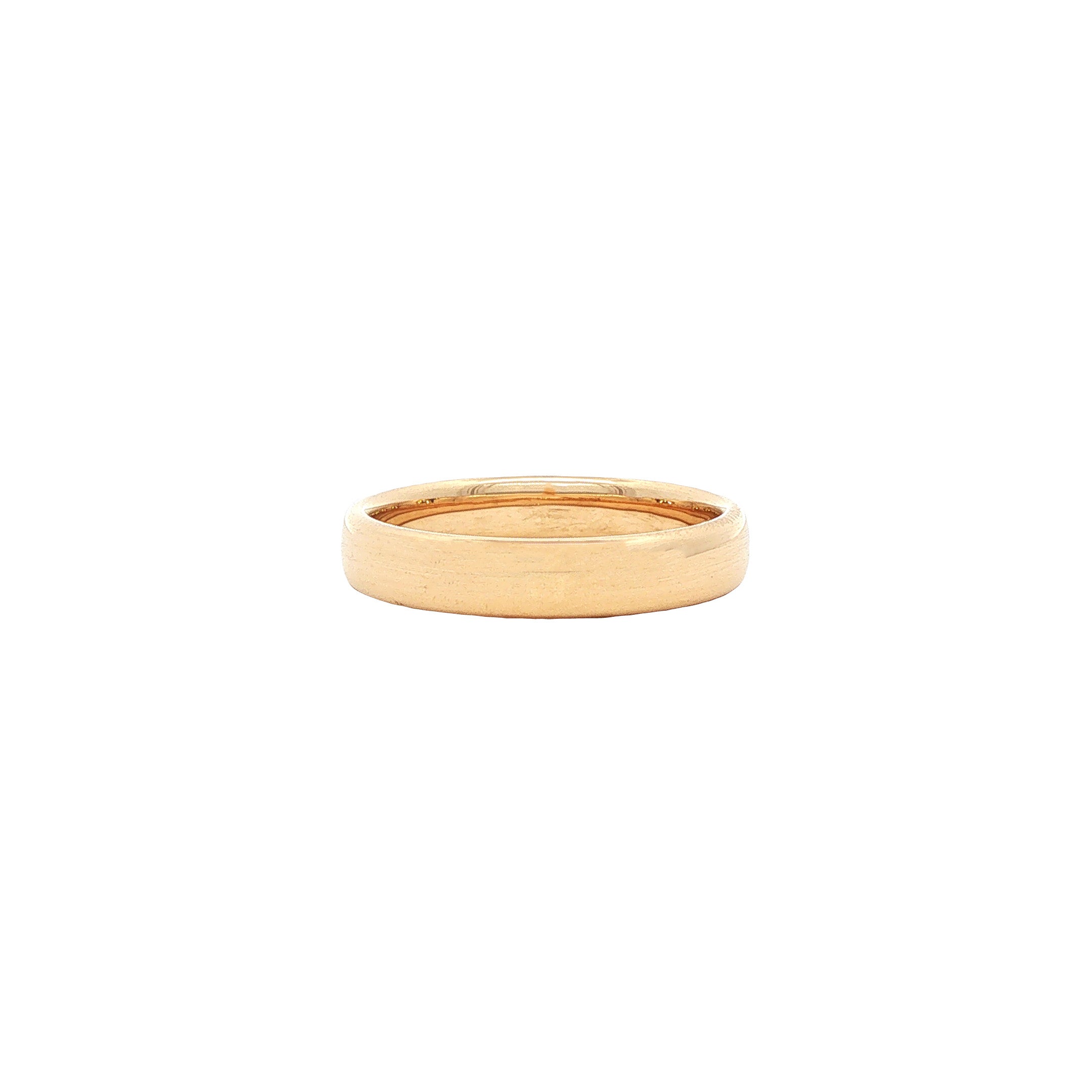 Vintage smooth 14 kt gold ring
