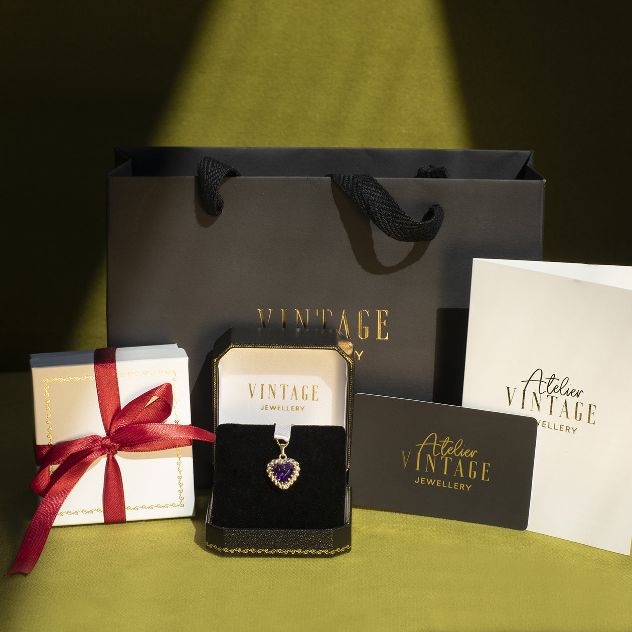 Sophia hanger 14 krt - Violet