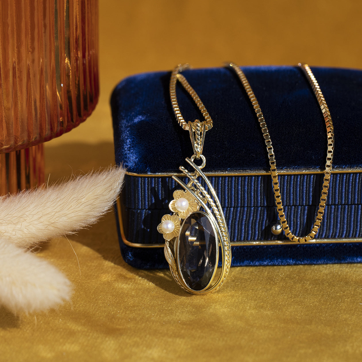 Gouden venetiaan collier 14 krt