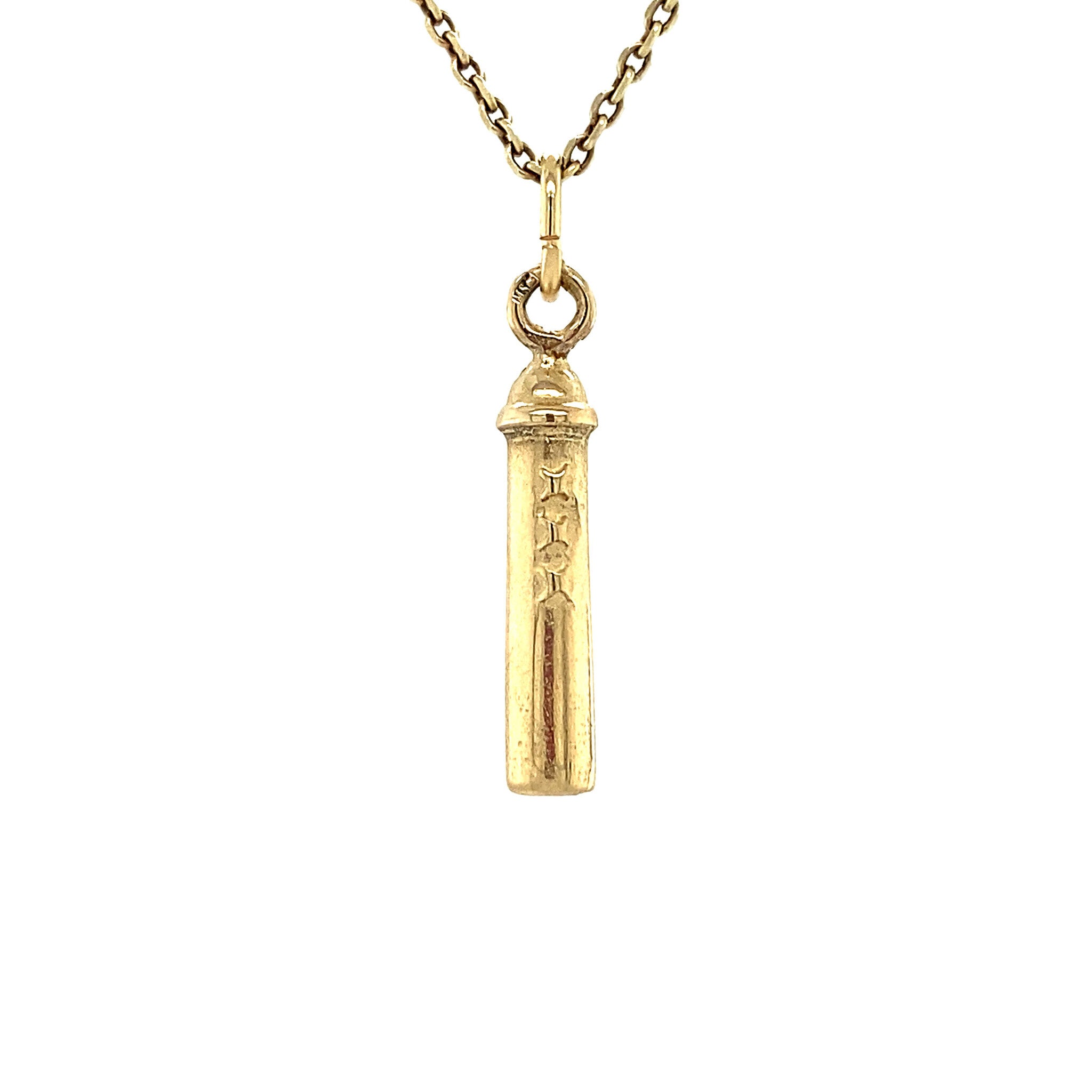 Gouden hanger Amsterdammertje 14 krt