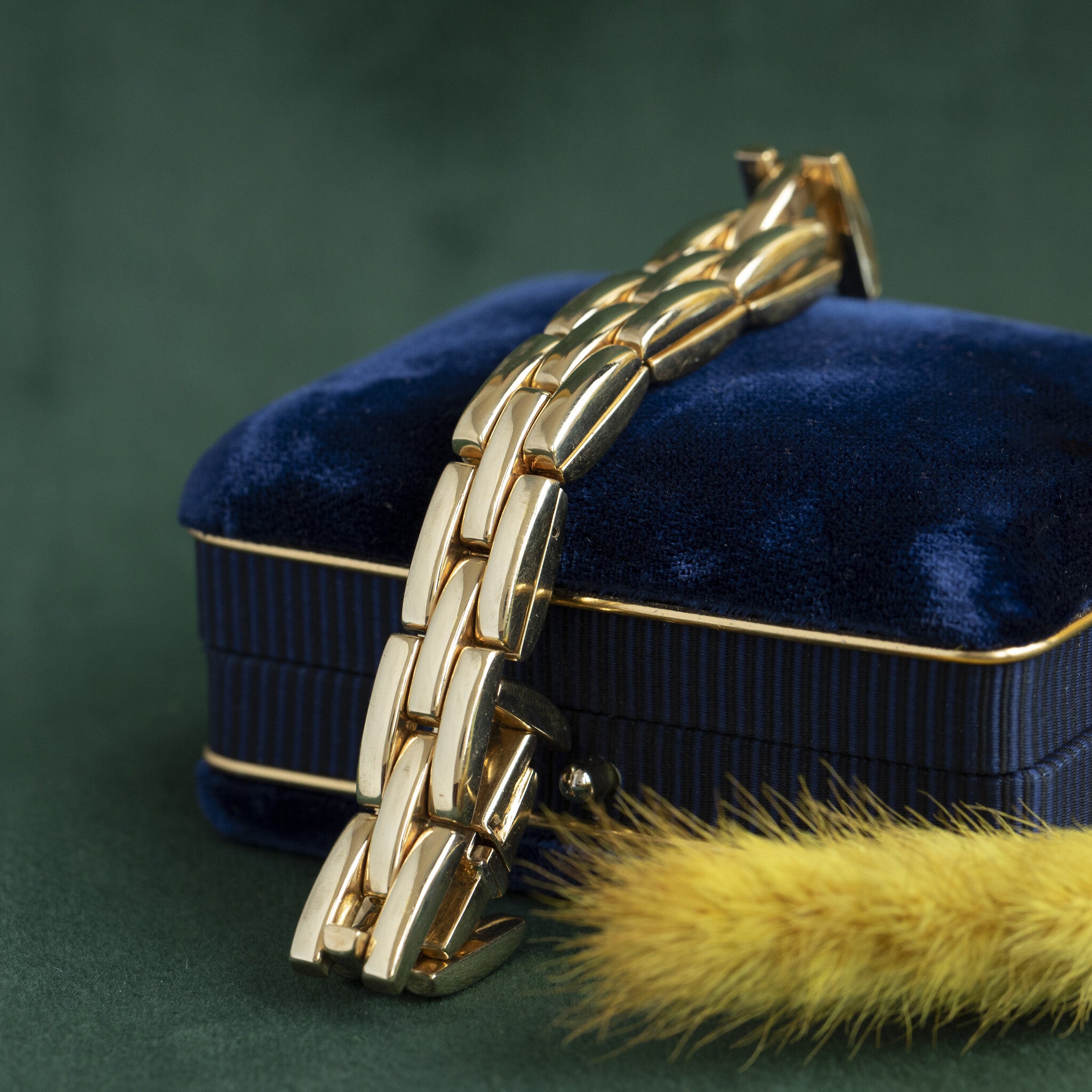 Gold bracelet fantasy 19 cm 14 krt