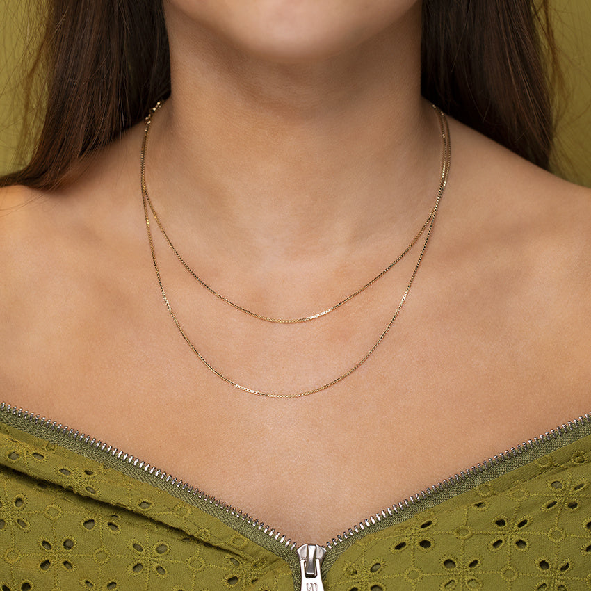 Venetiaan collier 9 kt