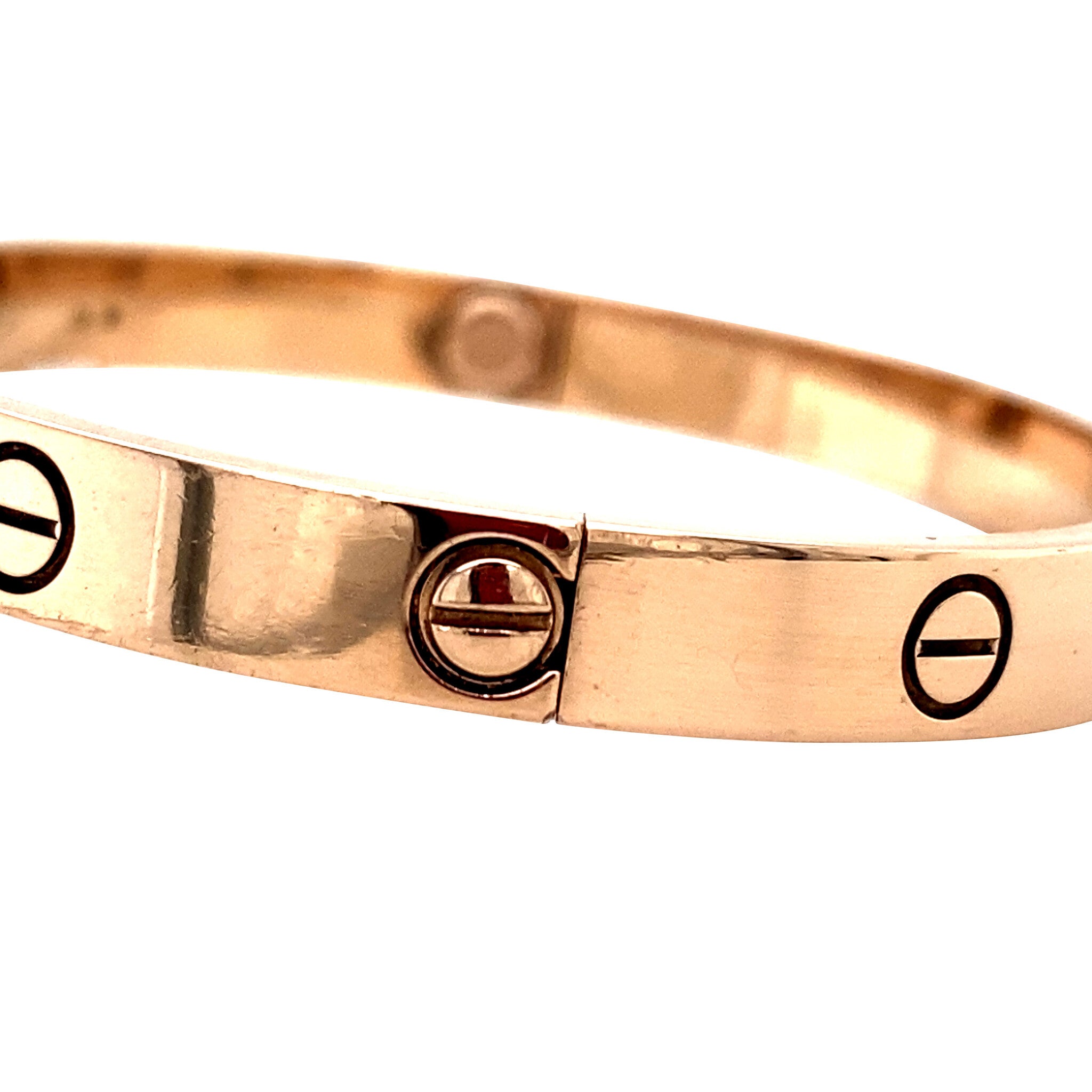 Roségouden Cartier armband 18 krt