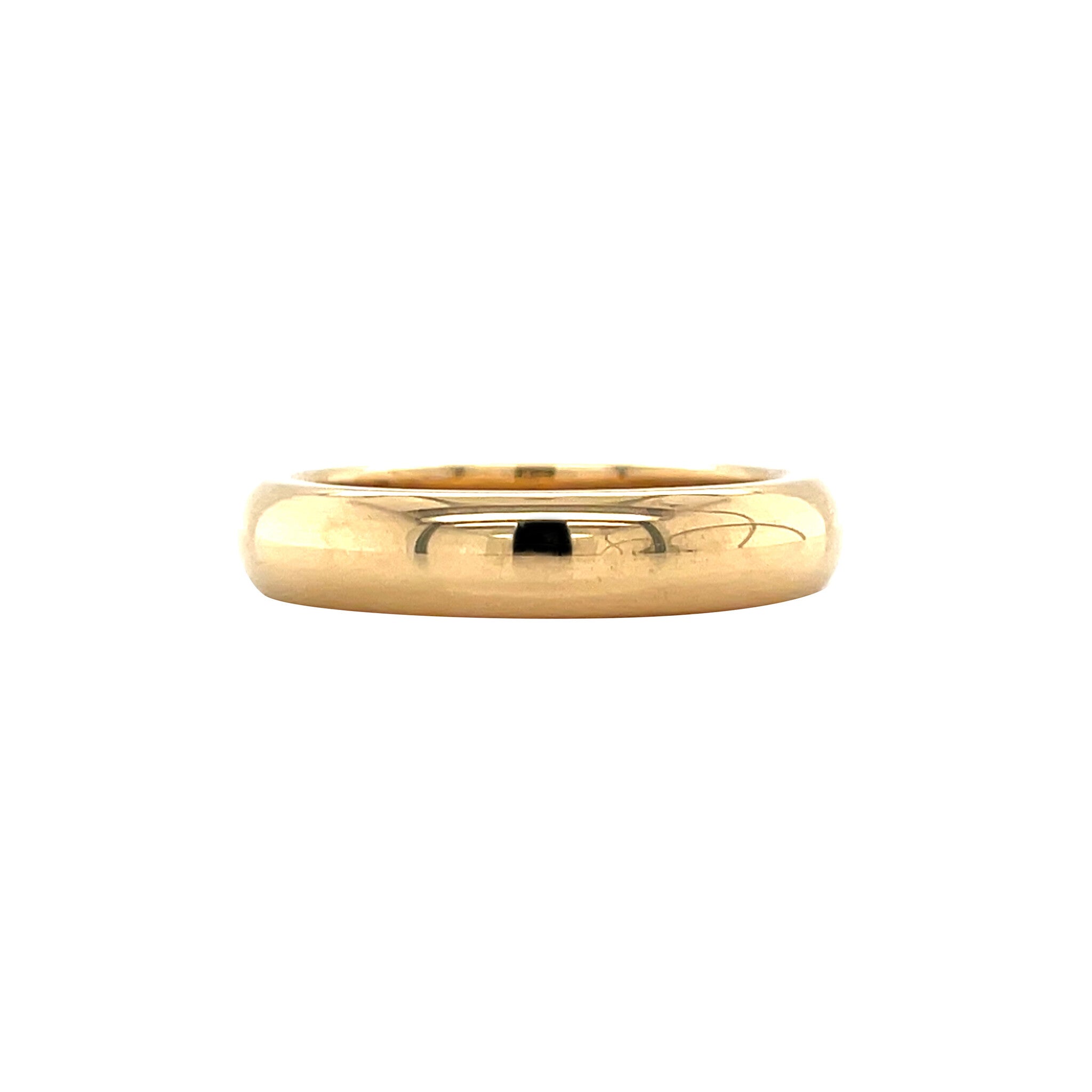 Gouden vintage Cartier trouwring 18 krt