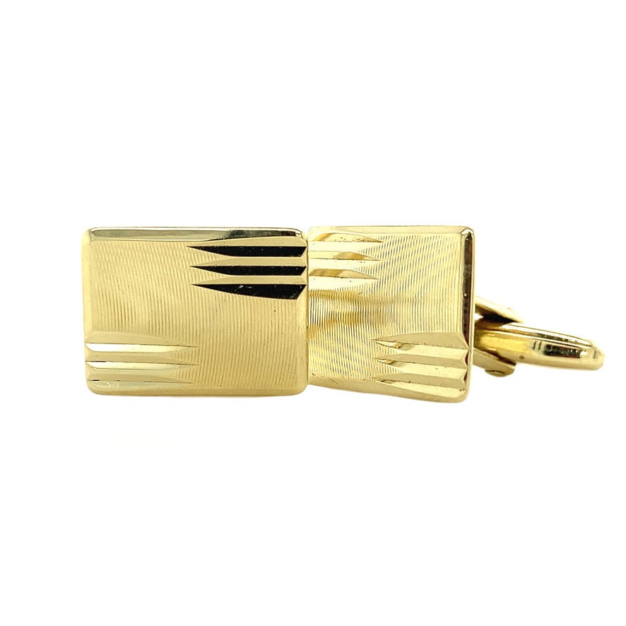 Gold cufflinks 14 kt