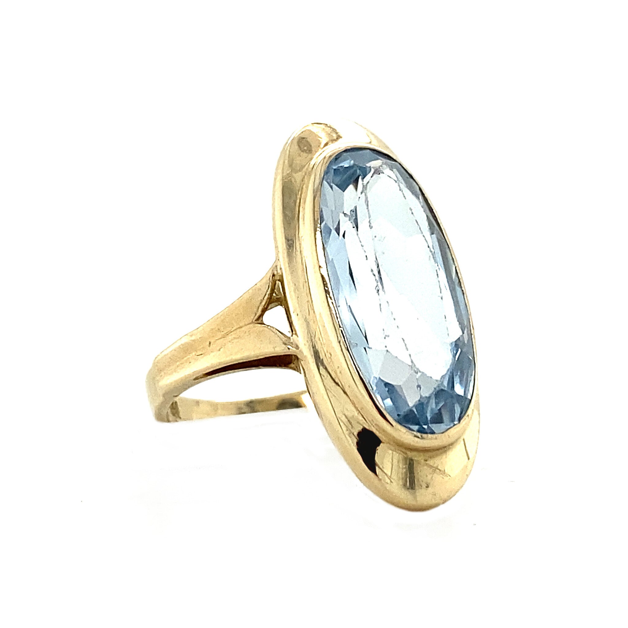 Ring met spinel 8 krt