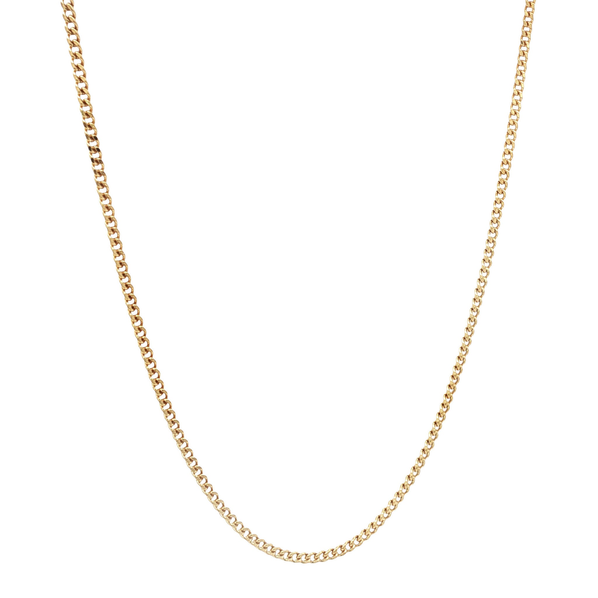 Gourmet necklace 9 kt