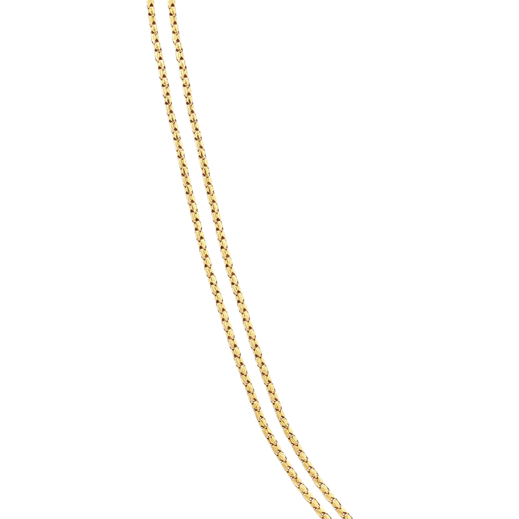 Gold vintage fantasy necklace 18 kt