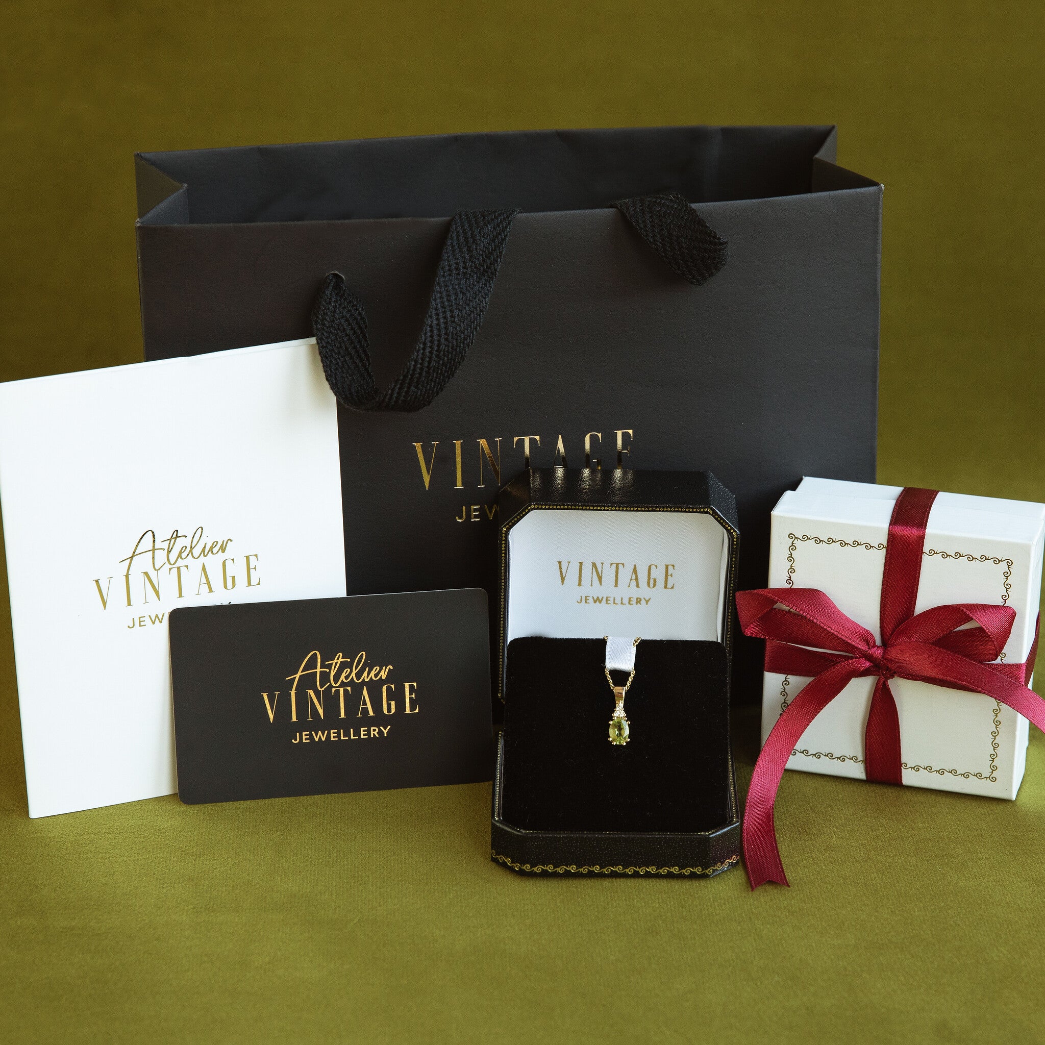 Audrey hanger 14 krt - Lime