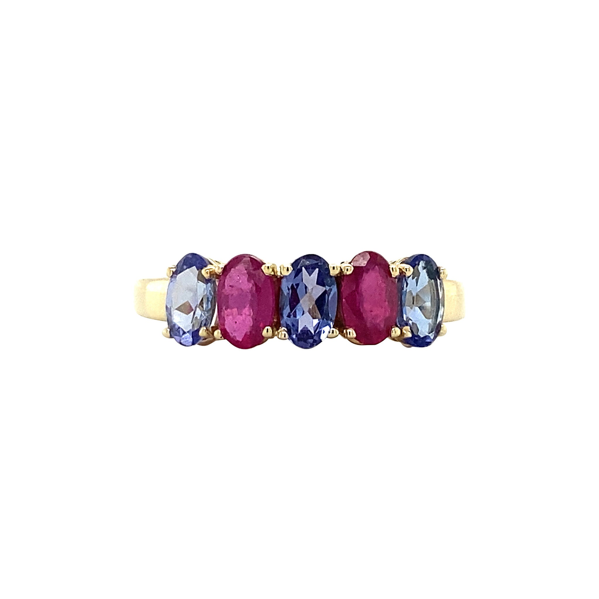 Josephine ring 14 krt - Rose