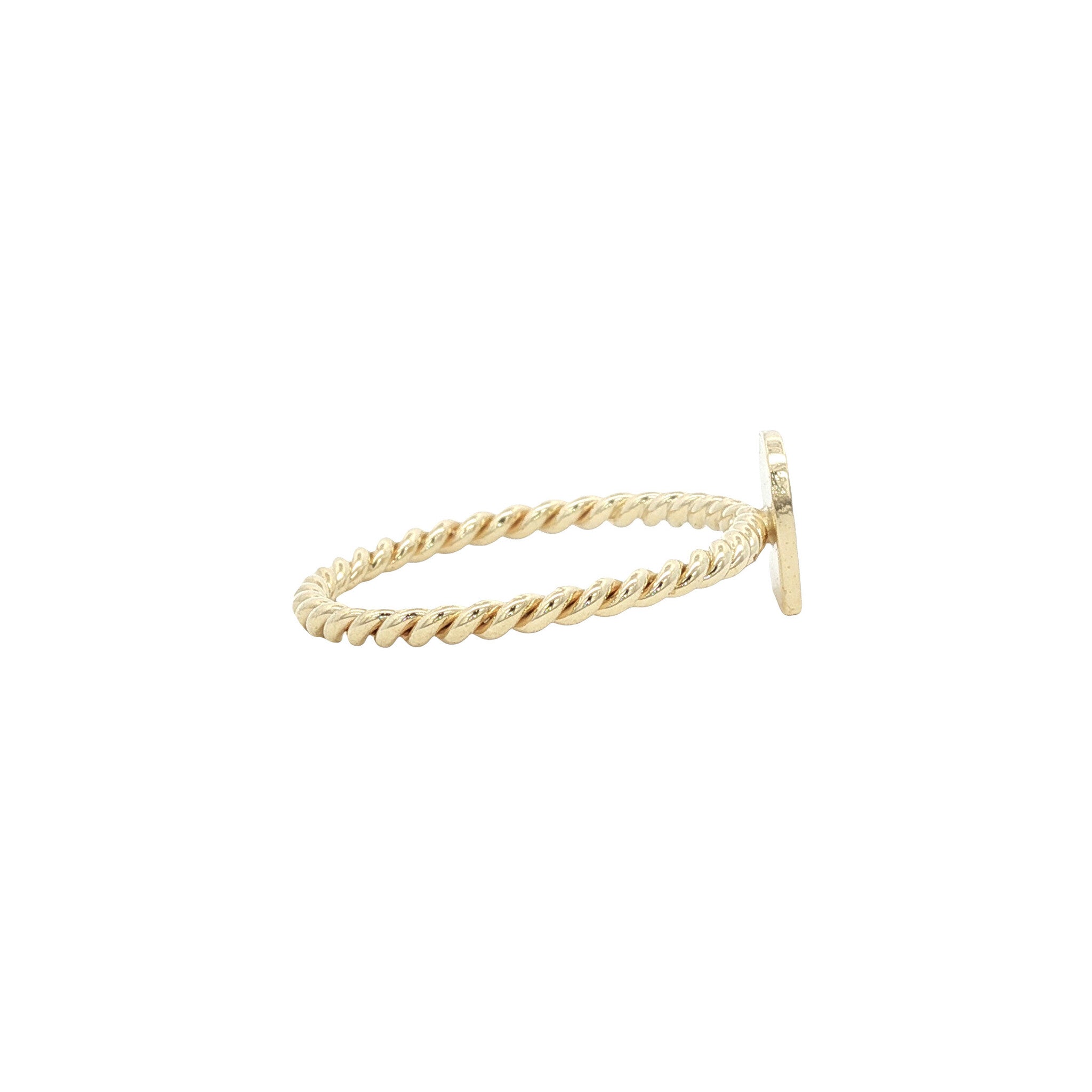 Vintage Amsterdam gold ring, 14 kt