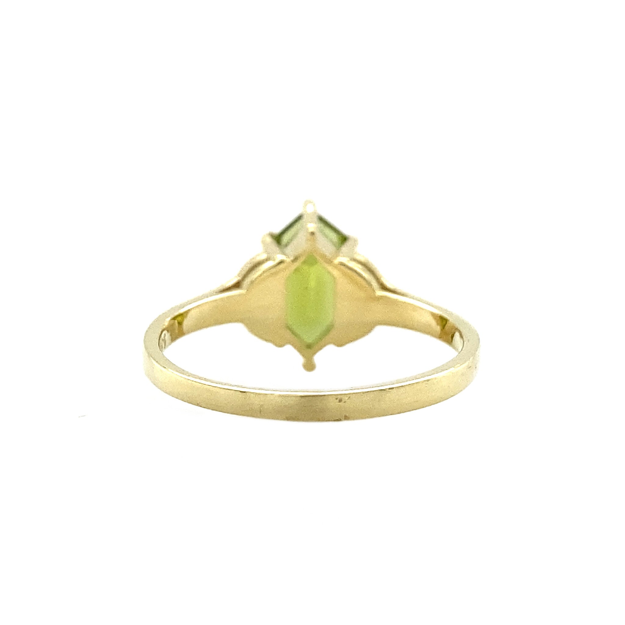 Brigitte ring 14 krt - Lime