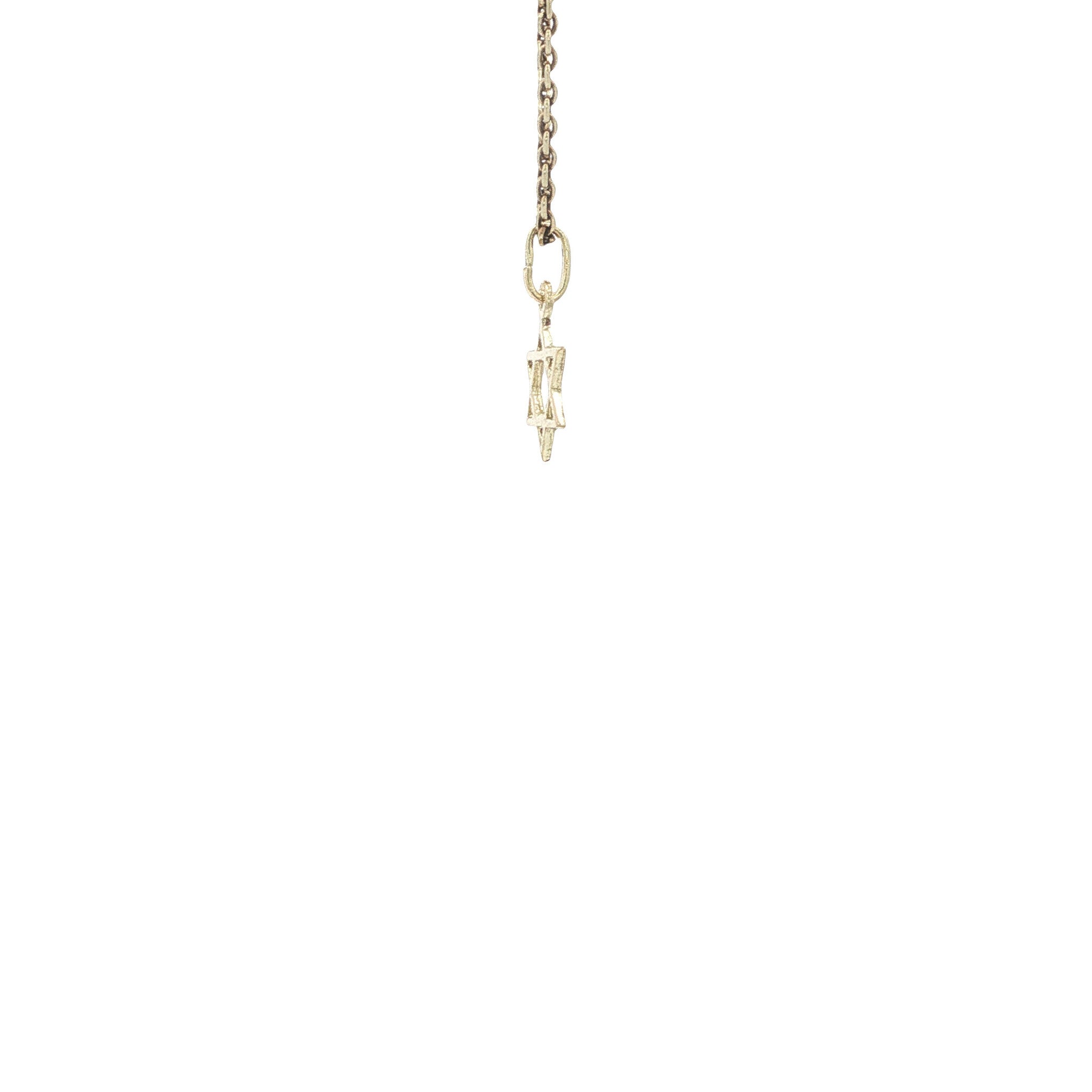 Gouden vintage Davidster hanger 14 kt