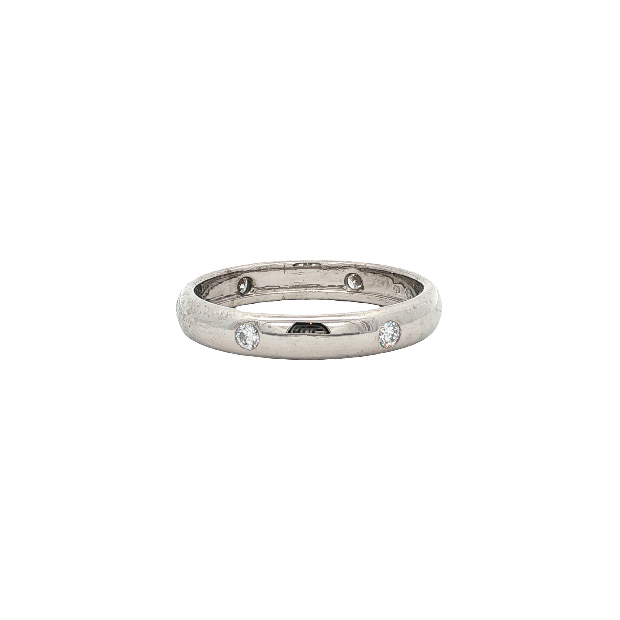 Witgouden Cartier Stella band met diamant 18 kt