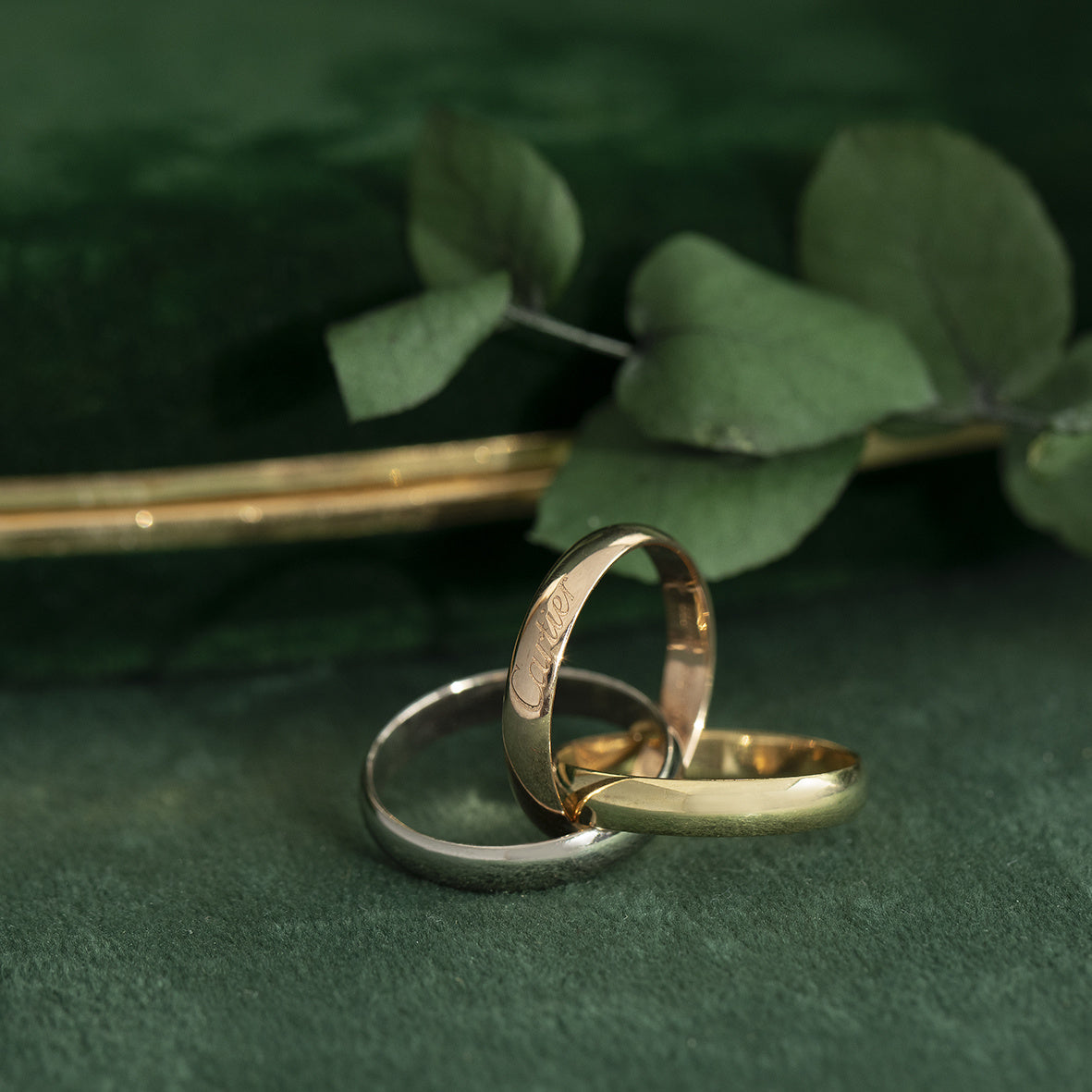 Cartier triniry ring 18 krt