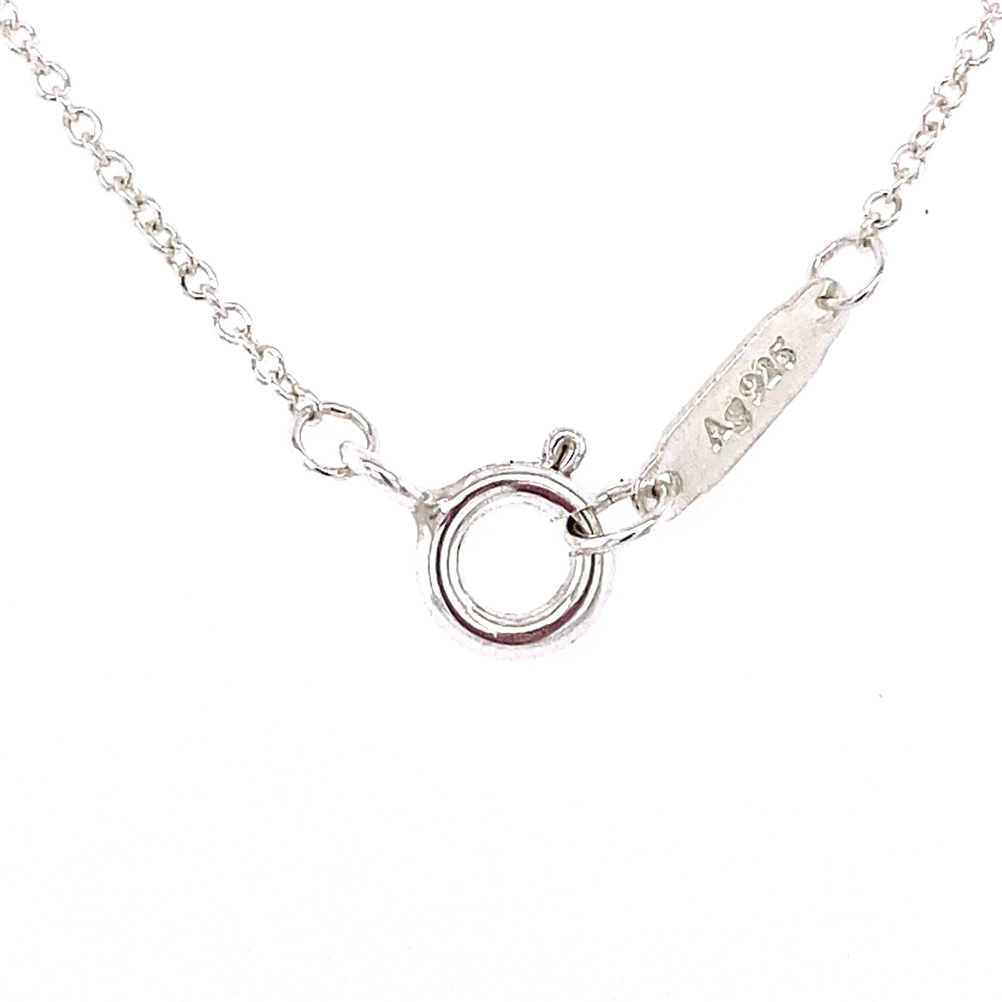 Tiffany & Co. sterling silver necklace with pendant, 40.5 cm, 925