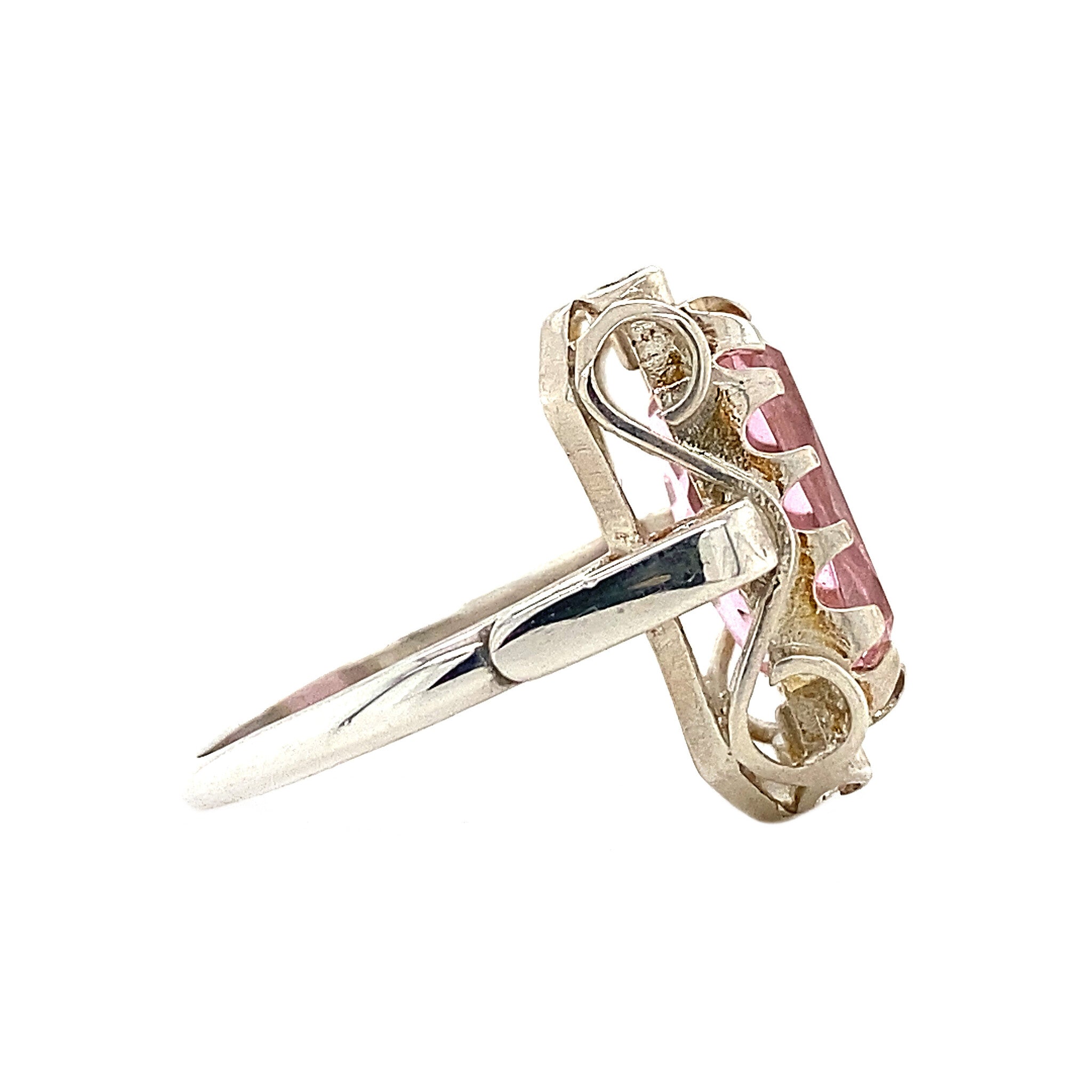 Queen's ring 925 - Pink Sakura