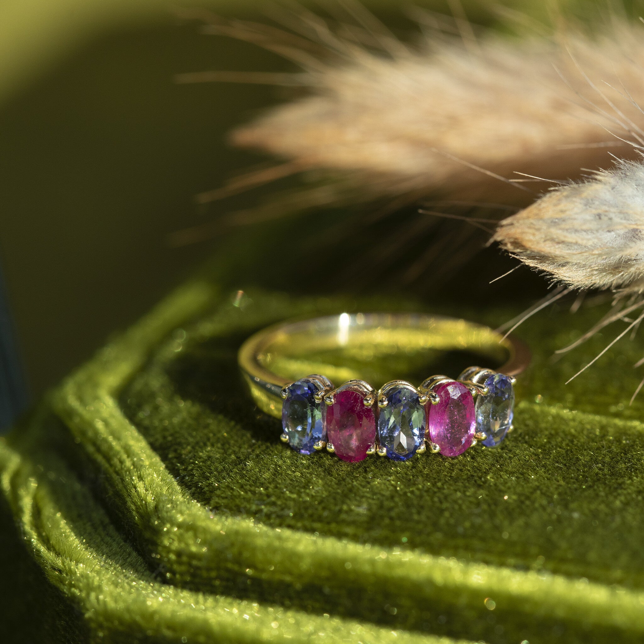 Josephine ring 14 krt - Rose