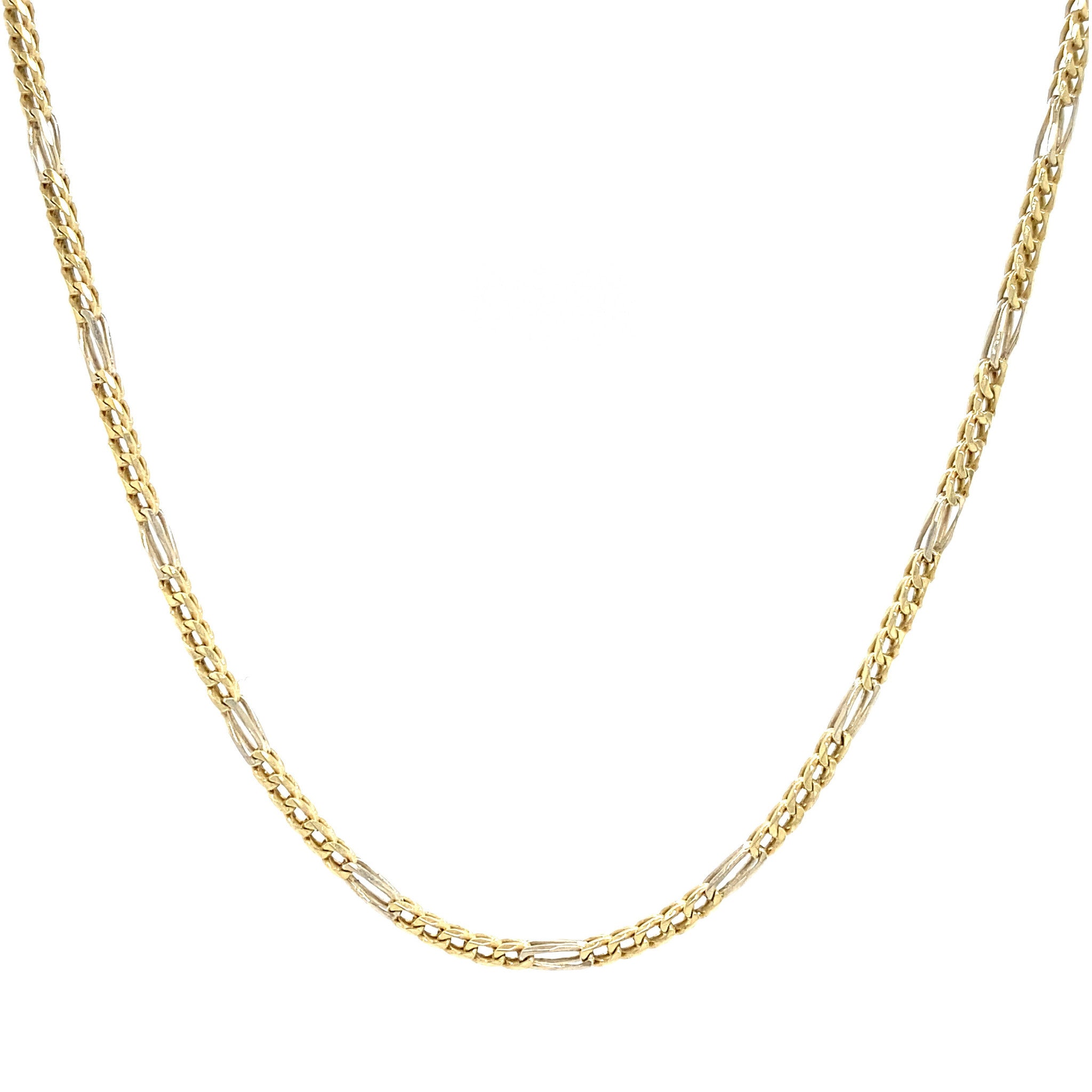 Gold fantasy necklace 14 kt