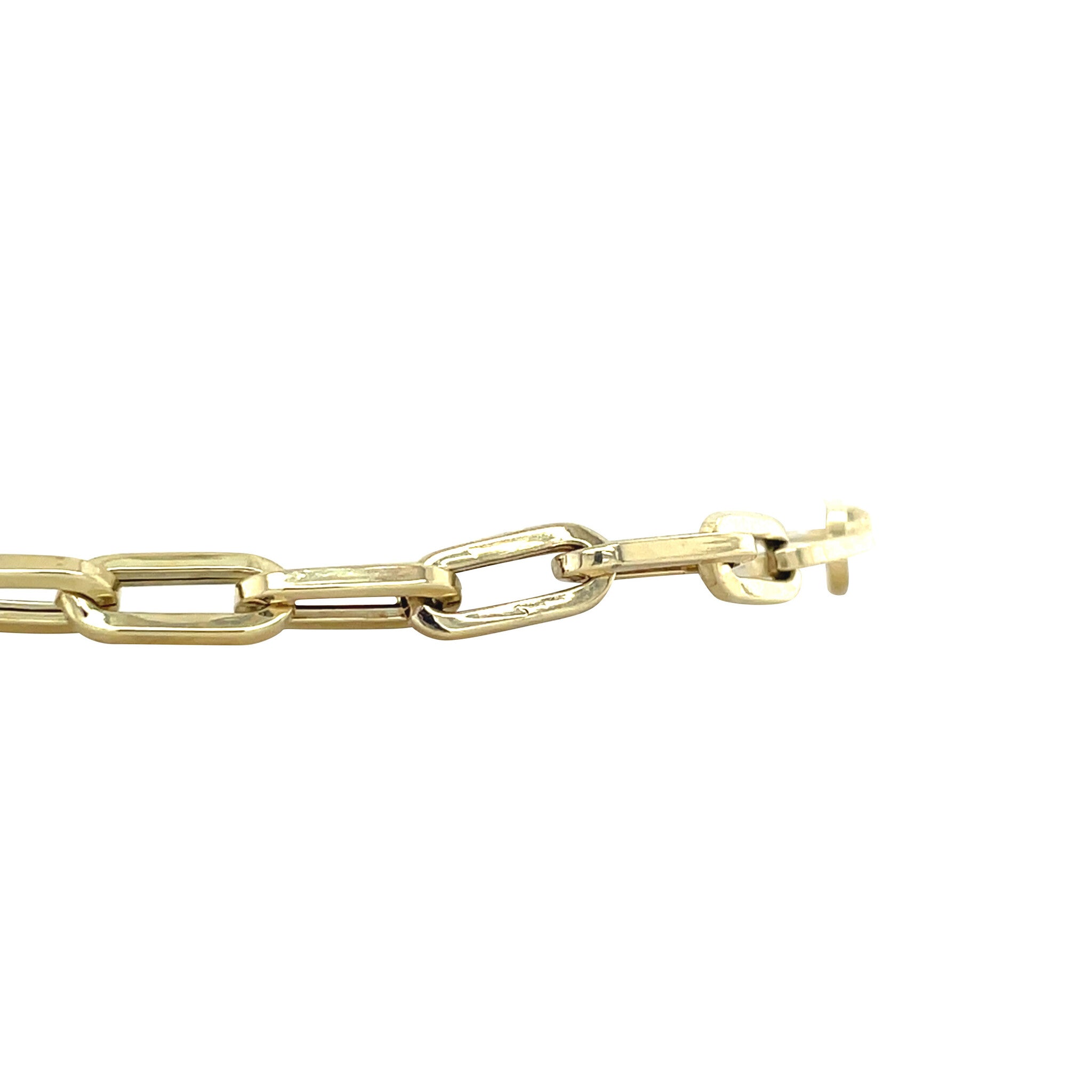 Gouden vintage closed forever armband 14 kt