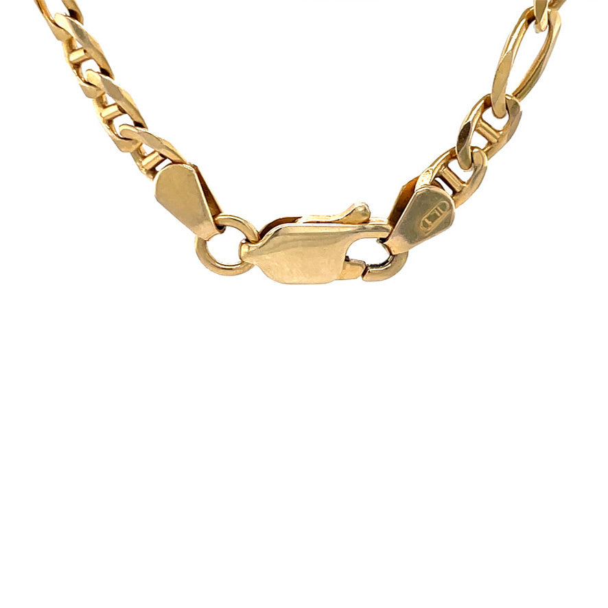 Vintage 14 kt gold fantasy necklace