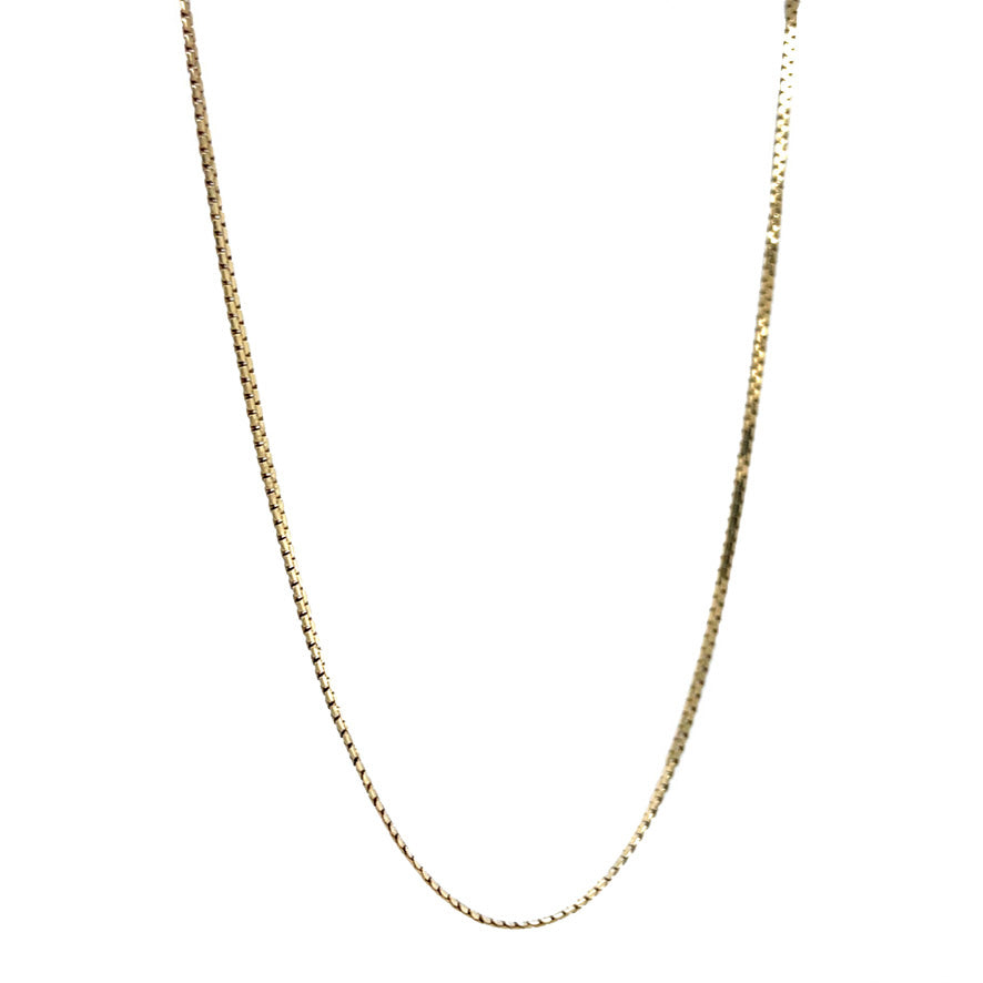Gouden vintage fantasie collier 14 krt