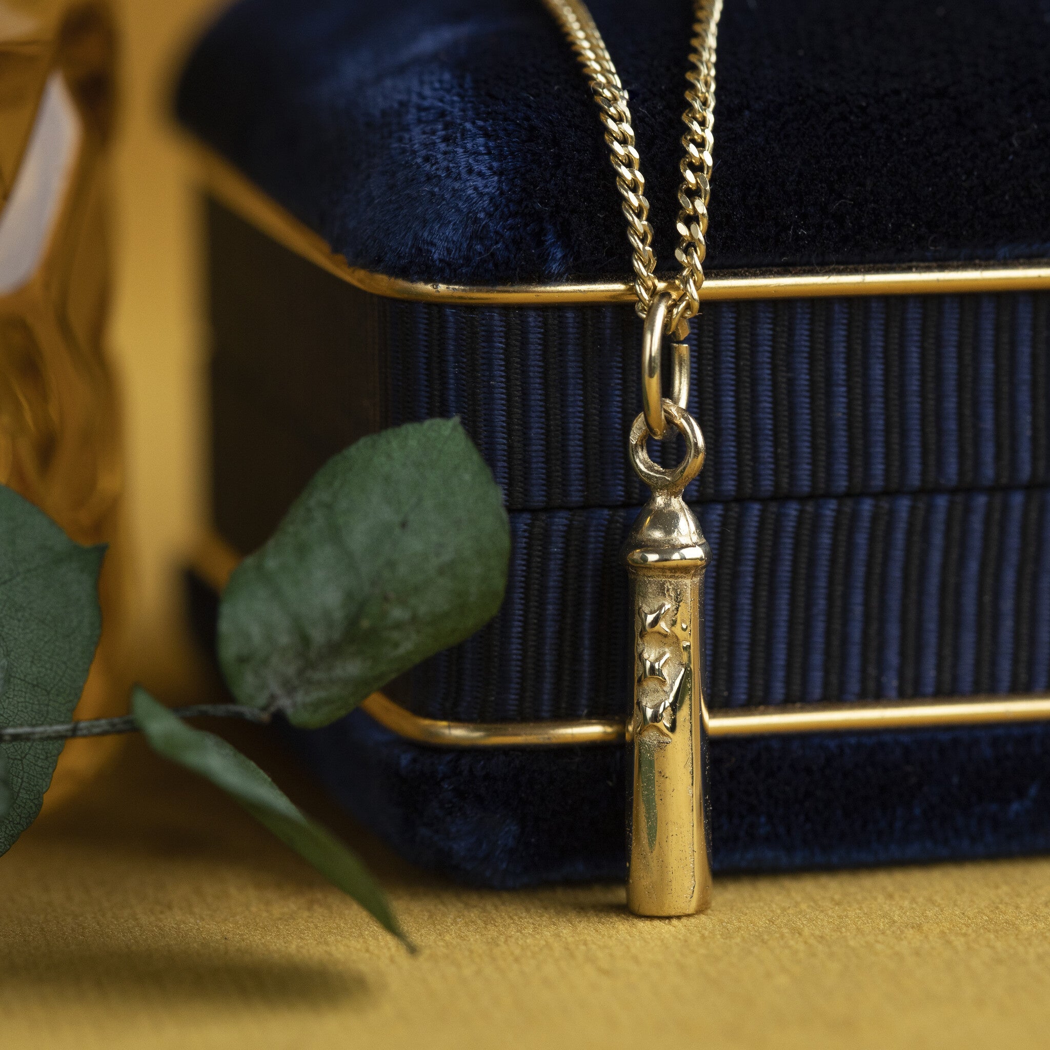 Gouden hanger Amsterdammertje 14 krt