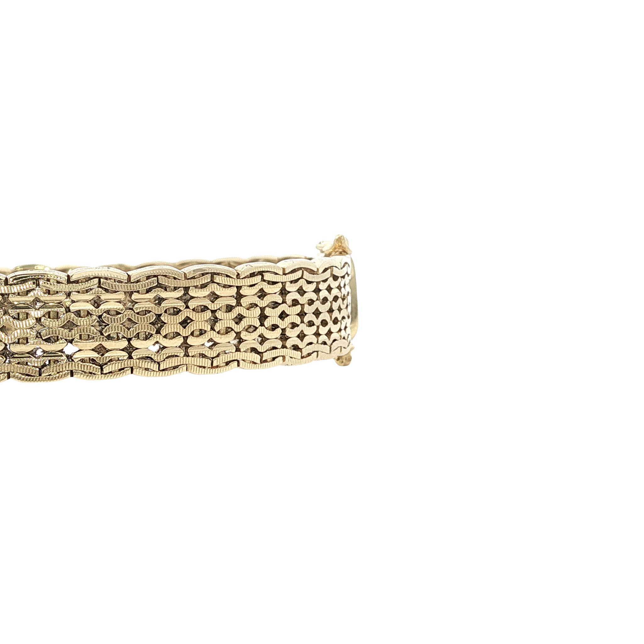 Golden vintage fantasy bracelet 14 kt