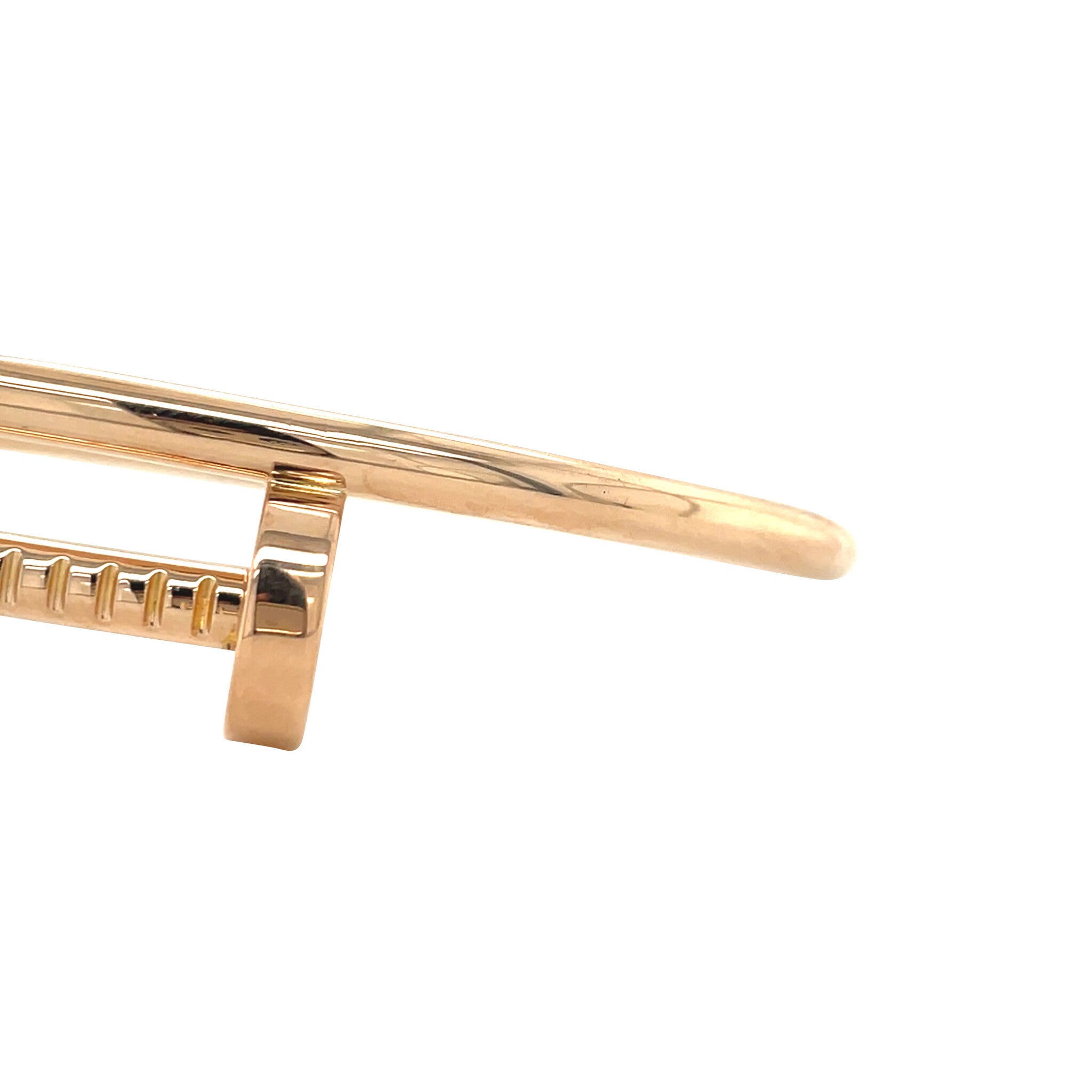 Roségouden vintage Cartier Juste un clou armband 18 kt