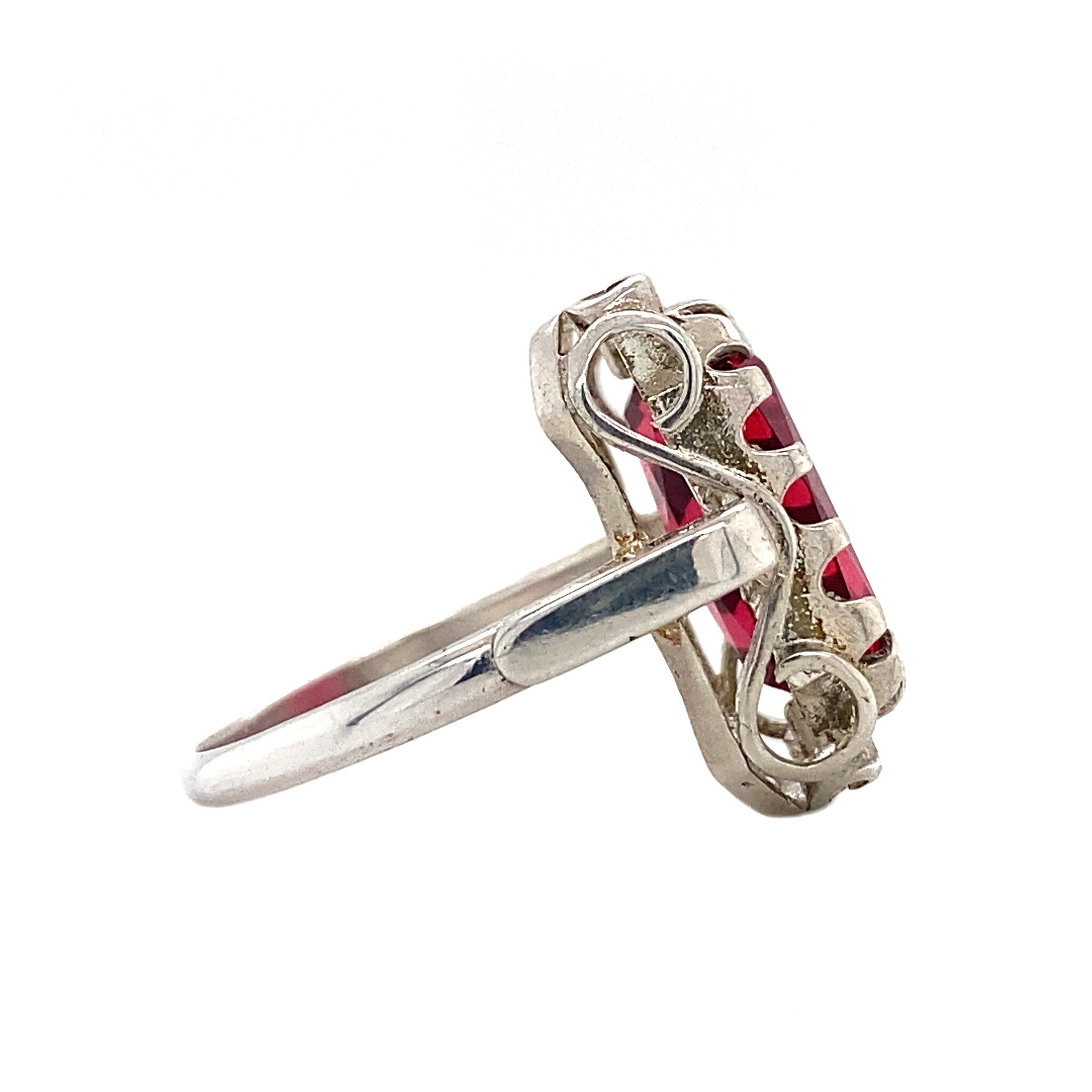 Queen's ring 925 - Ruby Ruby