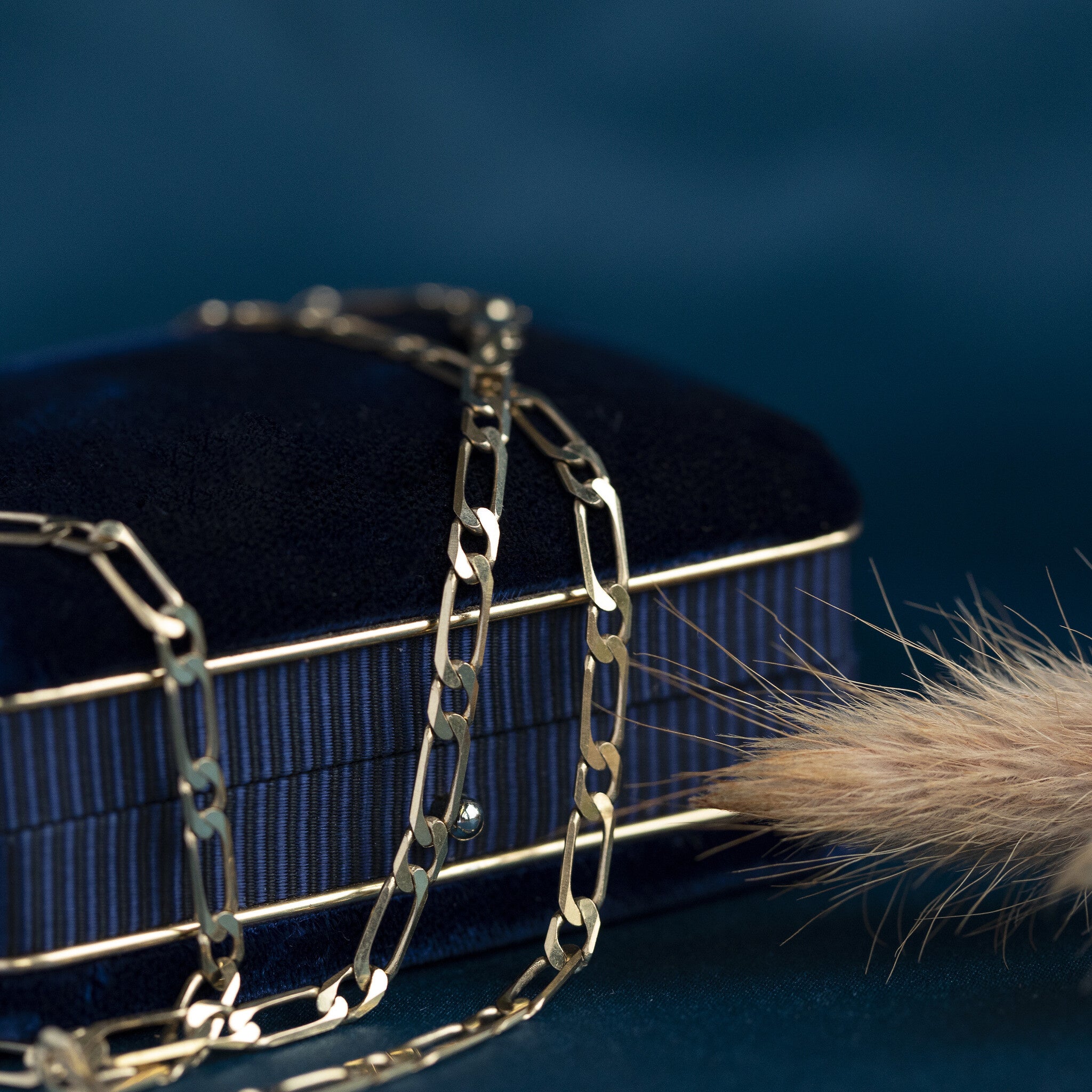 Fantasie collier 9 krt