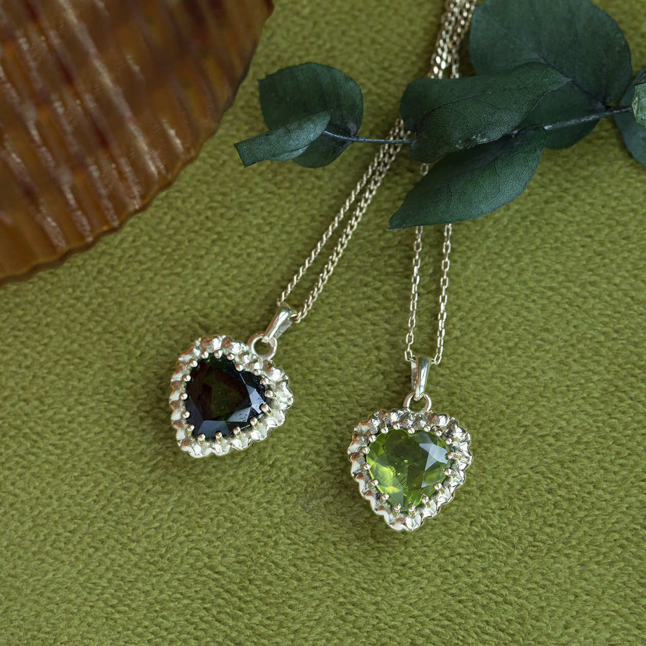 Sophia hanger 14 krt - Lime